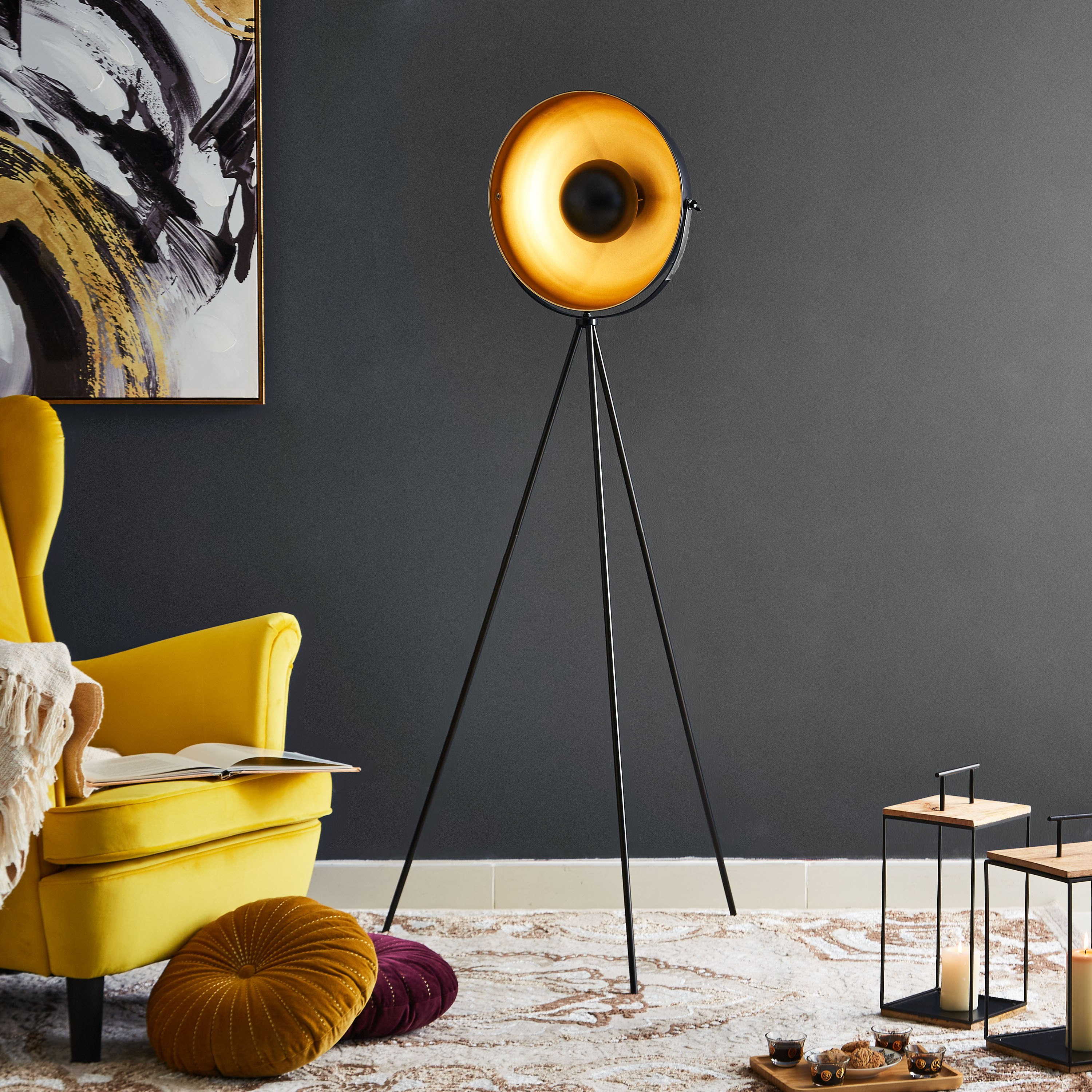 مصباح أرضي معدني ثلاثي القوائم نيبلا من بلاز - 146 سم-hbxhomeware-hbxdecorandfurnishings-image-2