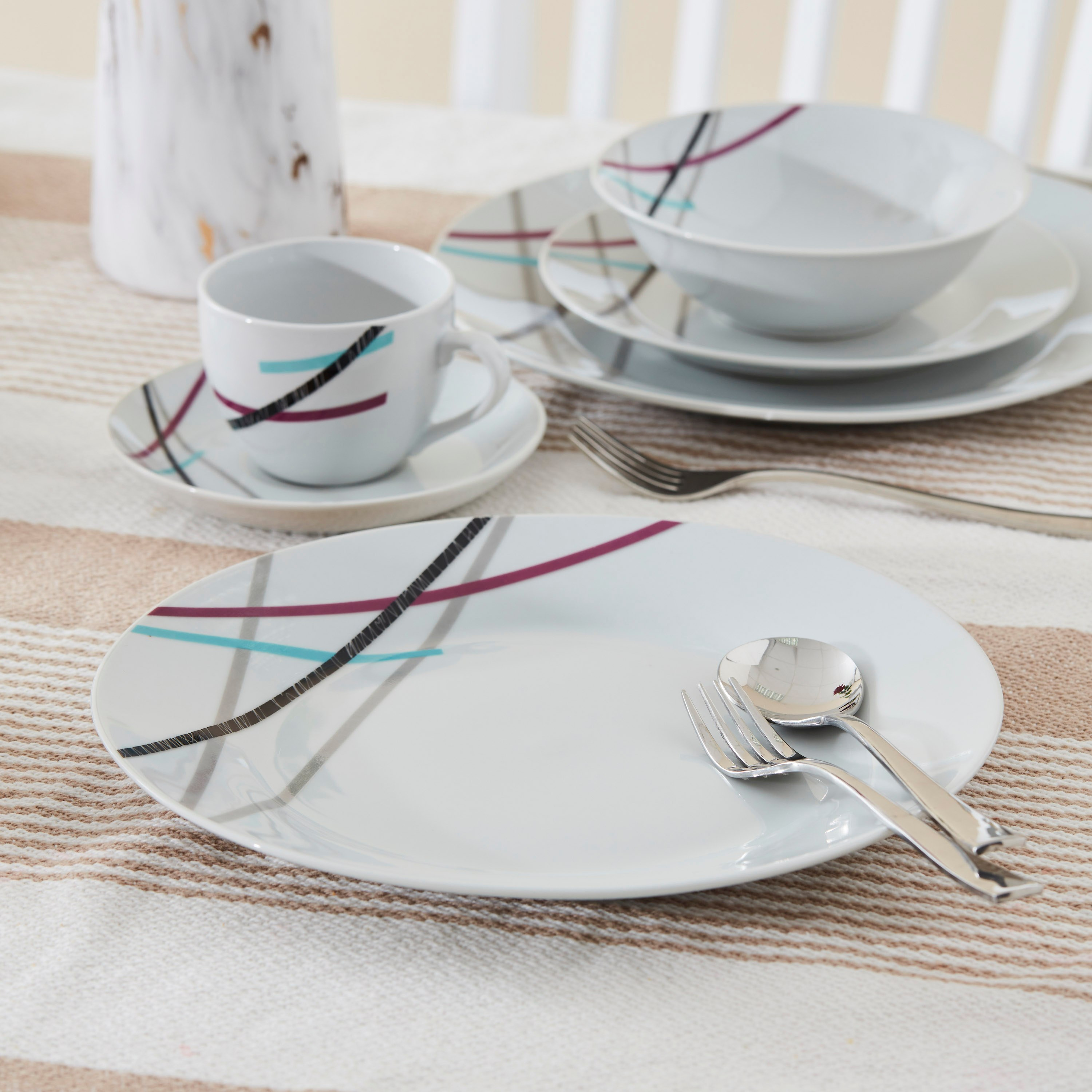 طقم عشاء بروسلين 22- قطعة من مانهاتن-hbxhomeware-hbxkitchen-image-2