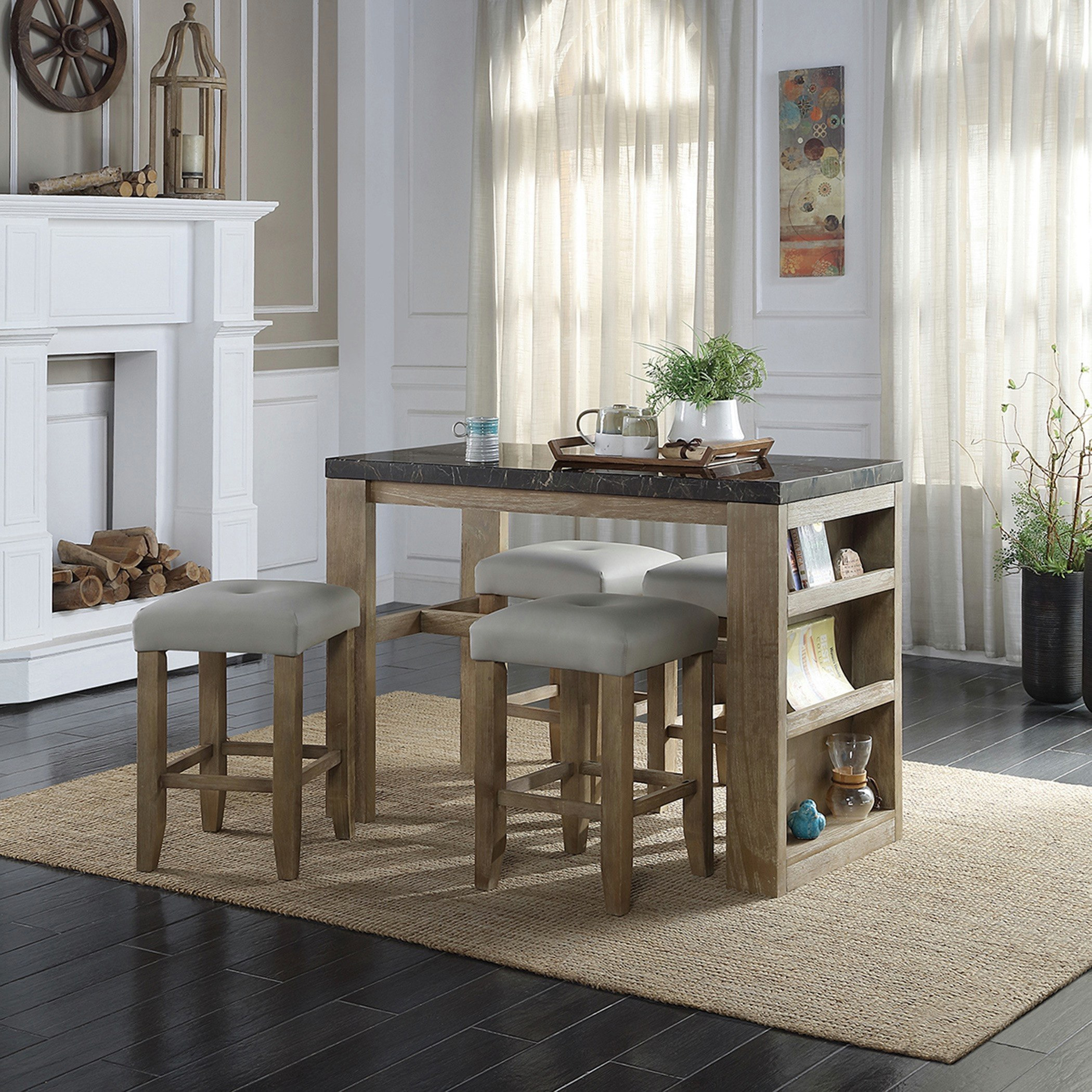 Kitchen island store set