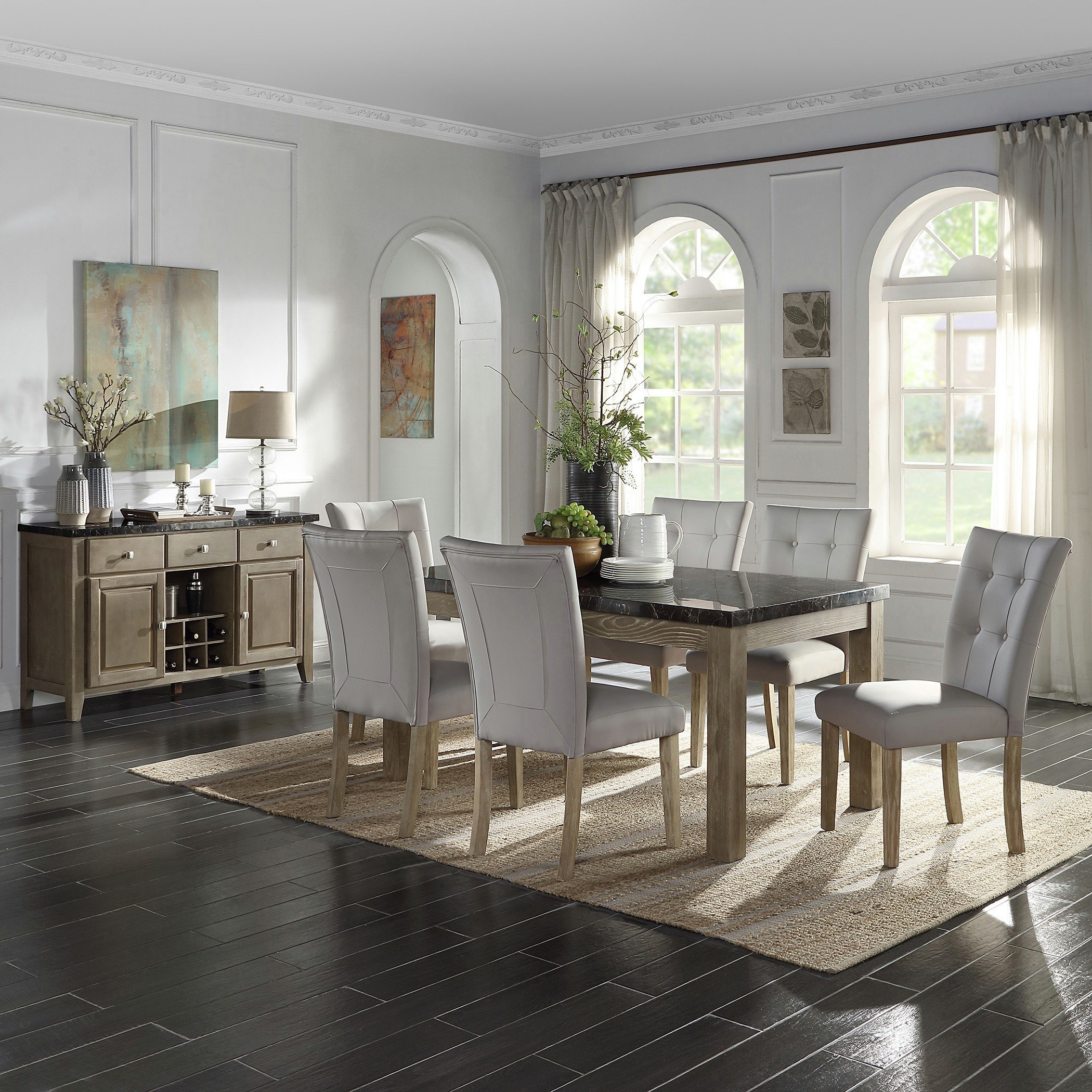 خزانة جانبية بسطح رخام من أرلينجتون-hbxfurniture-diningroom-buffetsandsideboards-image-10