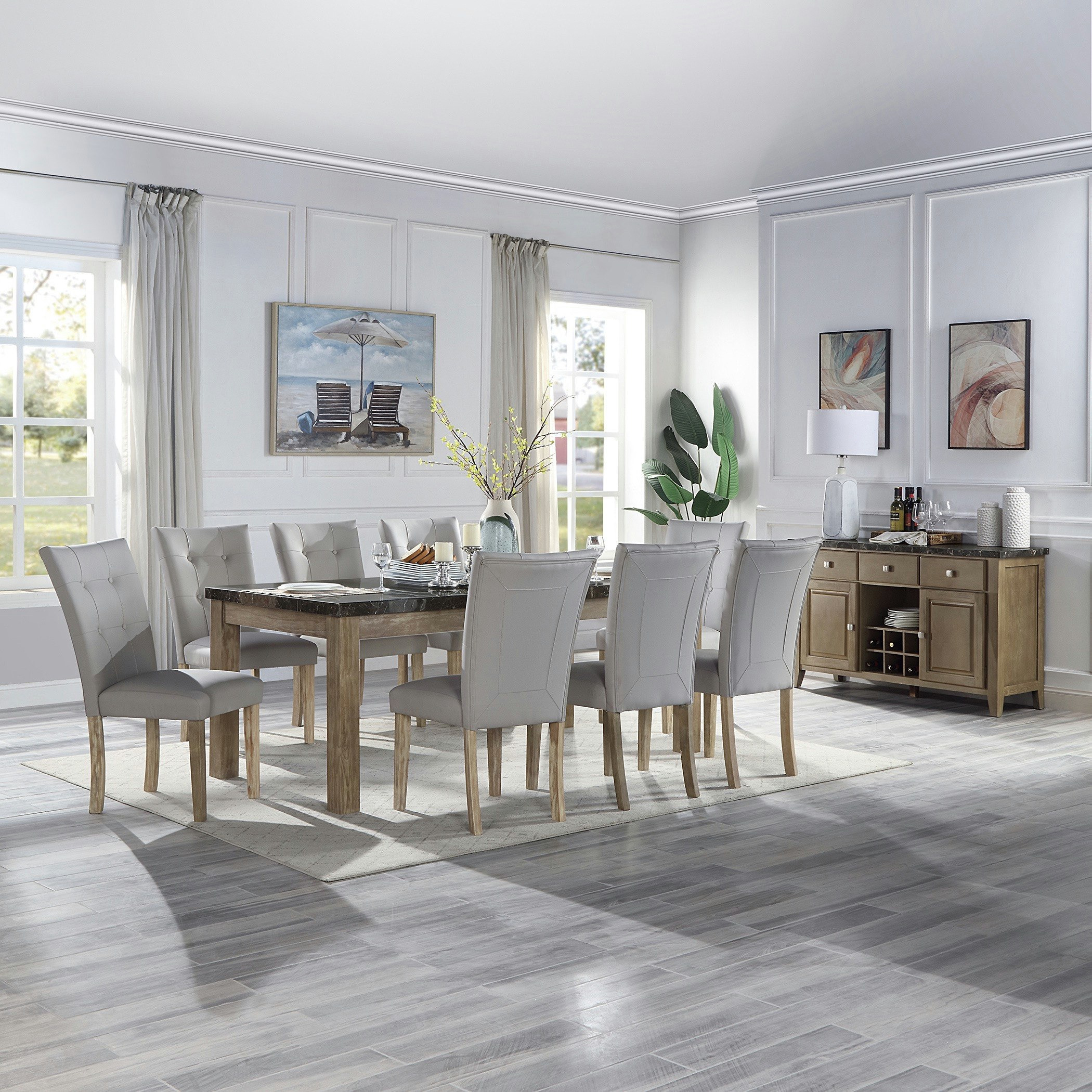 خزانة جانبية بسطح رخام من أرلينجتون-hbxfurniture-diningroom-buffetsandsideboards-image-11