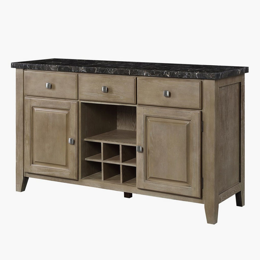 Arlington Marble Top Sideboard-Buffets and Sideboards-image-4