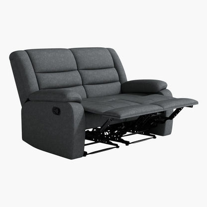 York 2-Seater Water-Resistant Fabric Recliner Sofa