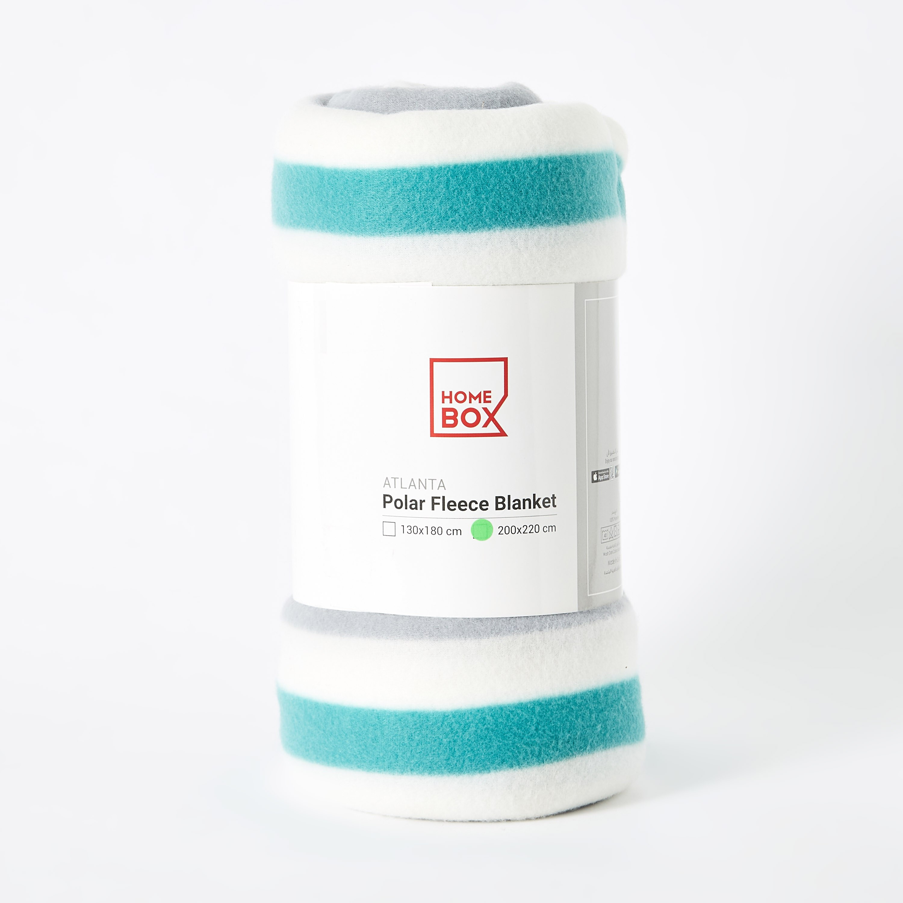 بطانية صوف مزدوجة كوين بطبعات جانيت من أتلانتا - 200x220 سم-hbxhomeware-hbxbedroom-image-5