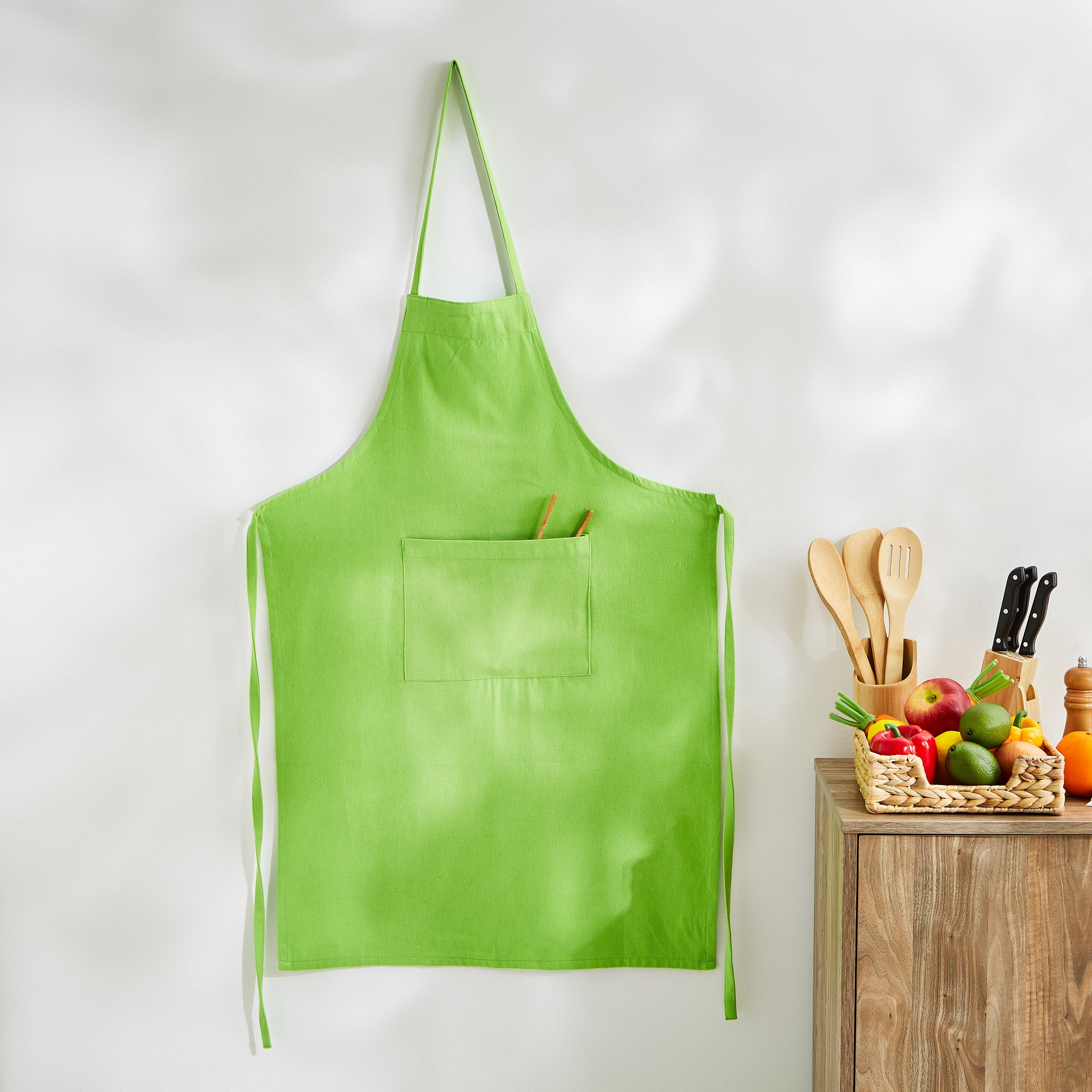 مريلة قطن سادة من يوني-hbxkitchen-kitchenware-kitchenaccessories-image-1