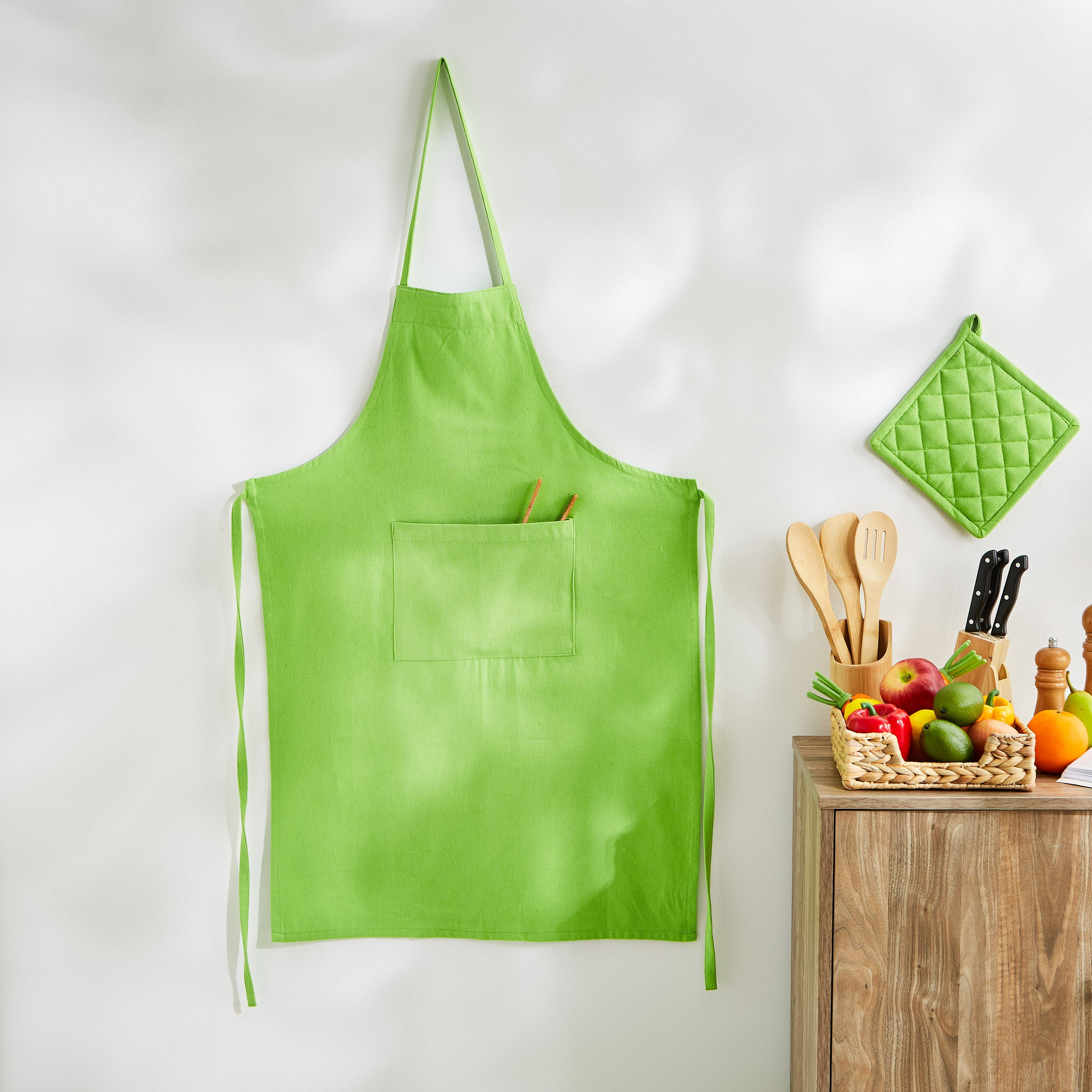 مريلة قطن سادة من يوني-hbxkitchen-kitchenware-kitchenaccessories-image-3