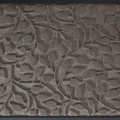 Foliage Embossed Anti-Skid Polypropylene Doormat - 45x75 cms