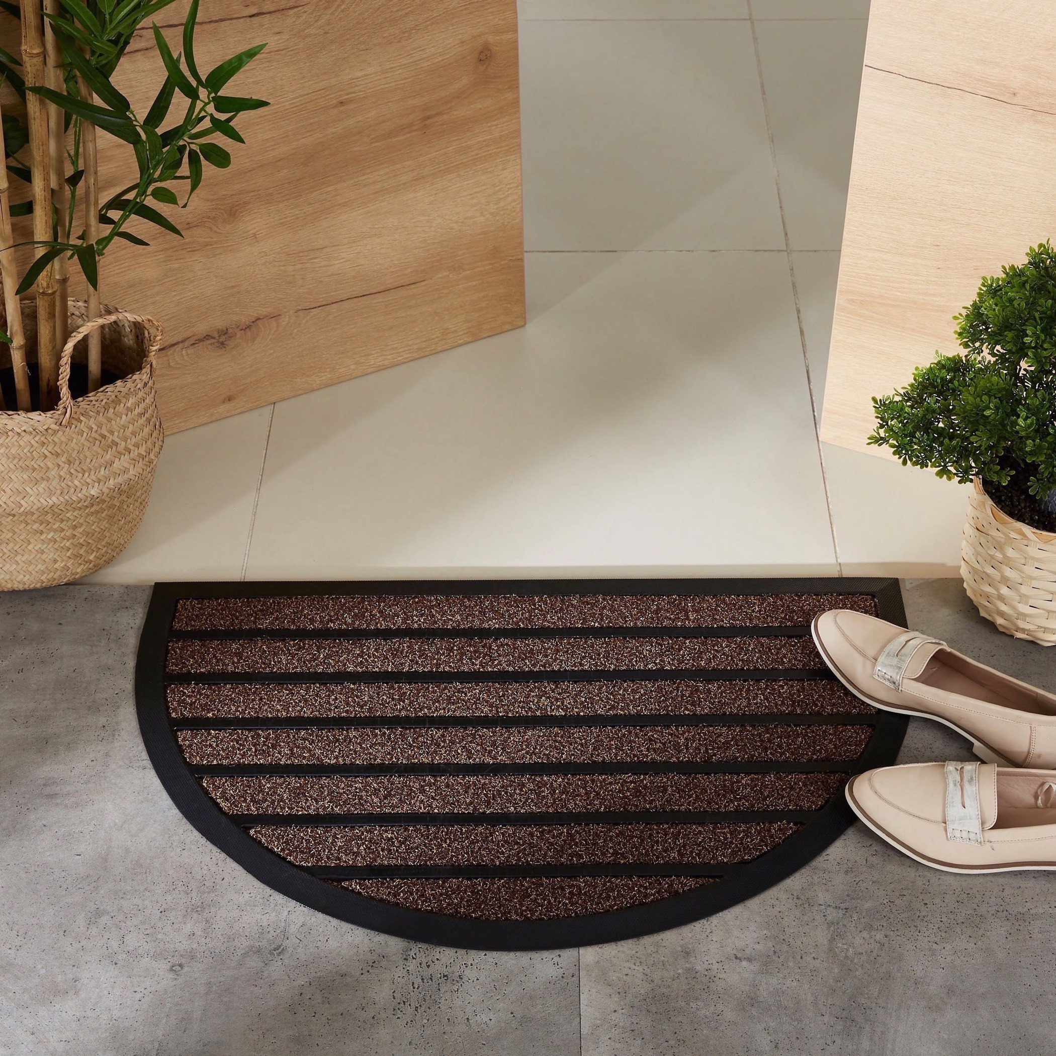 Leon Stripe Anti-Skid Polypropylene Doormat - 45x75 cm-PROMO_HB_AE_B1G1_250925-image-1