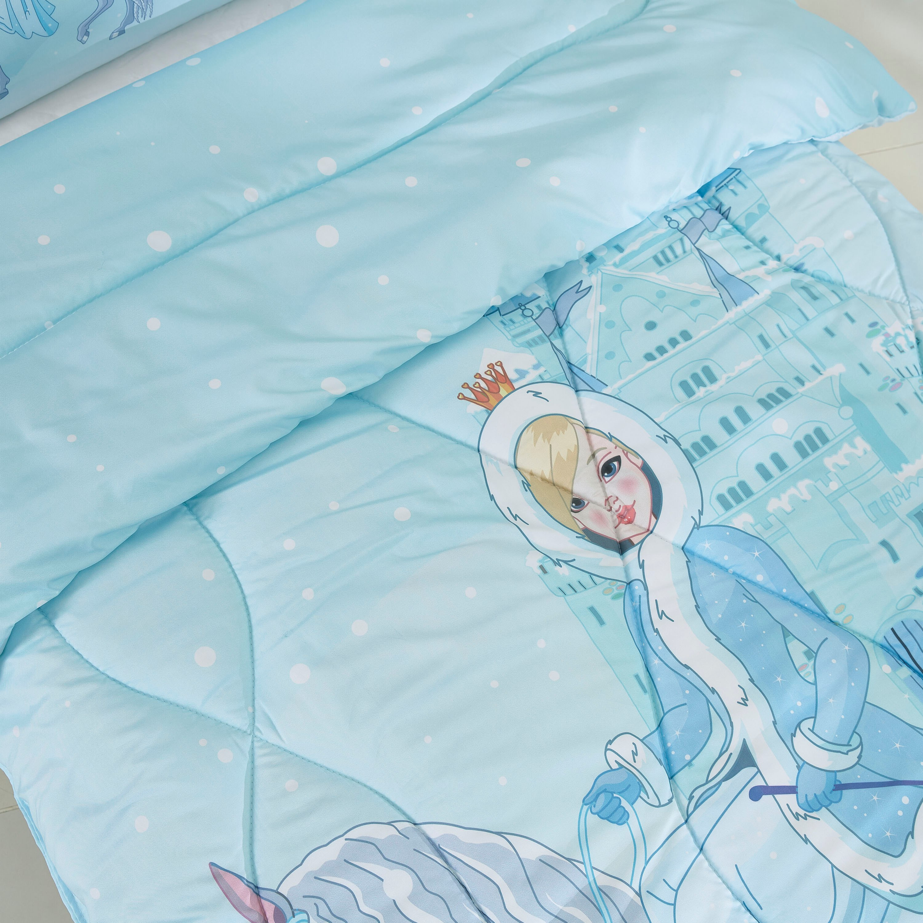 Modish Girl Digital Print 2-Piece Full Comforter Set - 135x220 cm-hbxhomeware-hbxkidsandyouth-image-5