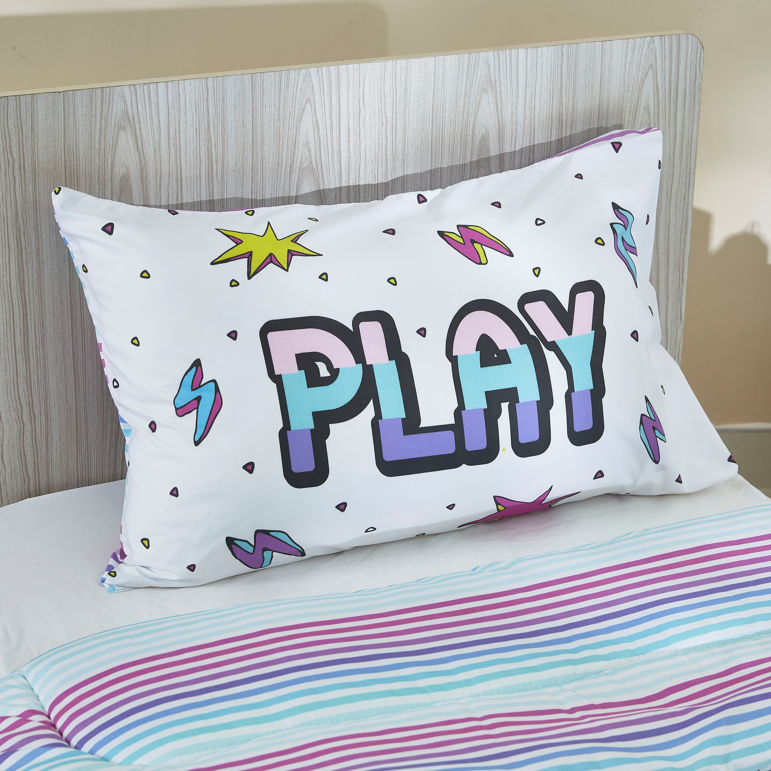 طقم لحاف قطعتين بطبعات رقمية للجنسين من موديش - 135x220 سم-hbxhomeware-hbxkidsandyouth-image-4
