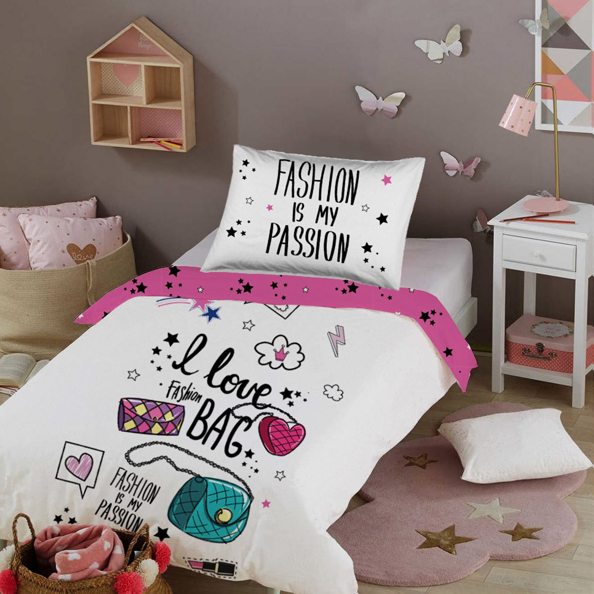 Modish 2-Piece Digital Print Comforter Set - 160x220 cm-hbxhomeware-hbxkidsandyouth-image-1