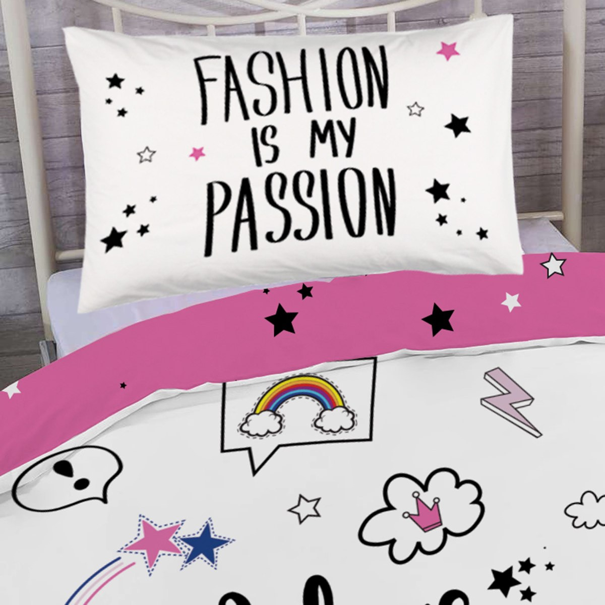 Modish 2-Piece Digital Print Comforter Set - 160x220 cm-hbxhomeware-hbxkidsandyouth-image-2