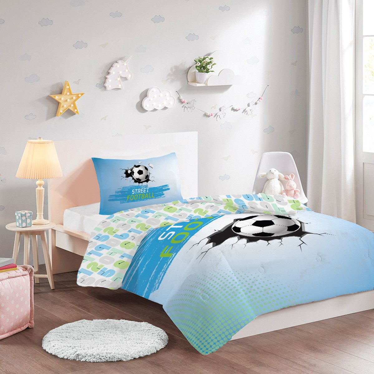 طقم لحاف بطبعات رقميّة قطعتين من موديش - 160x220 سم-hbxhomeware-hbxkidsandyouth-image-4