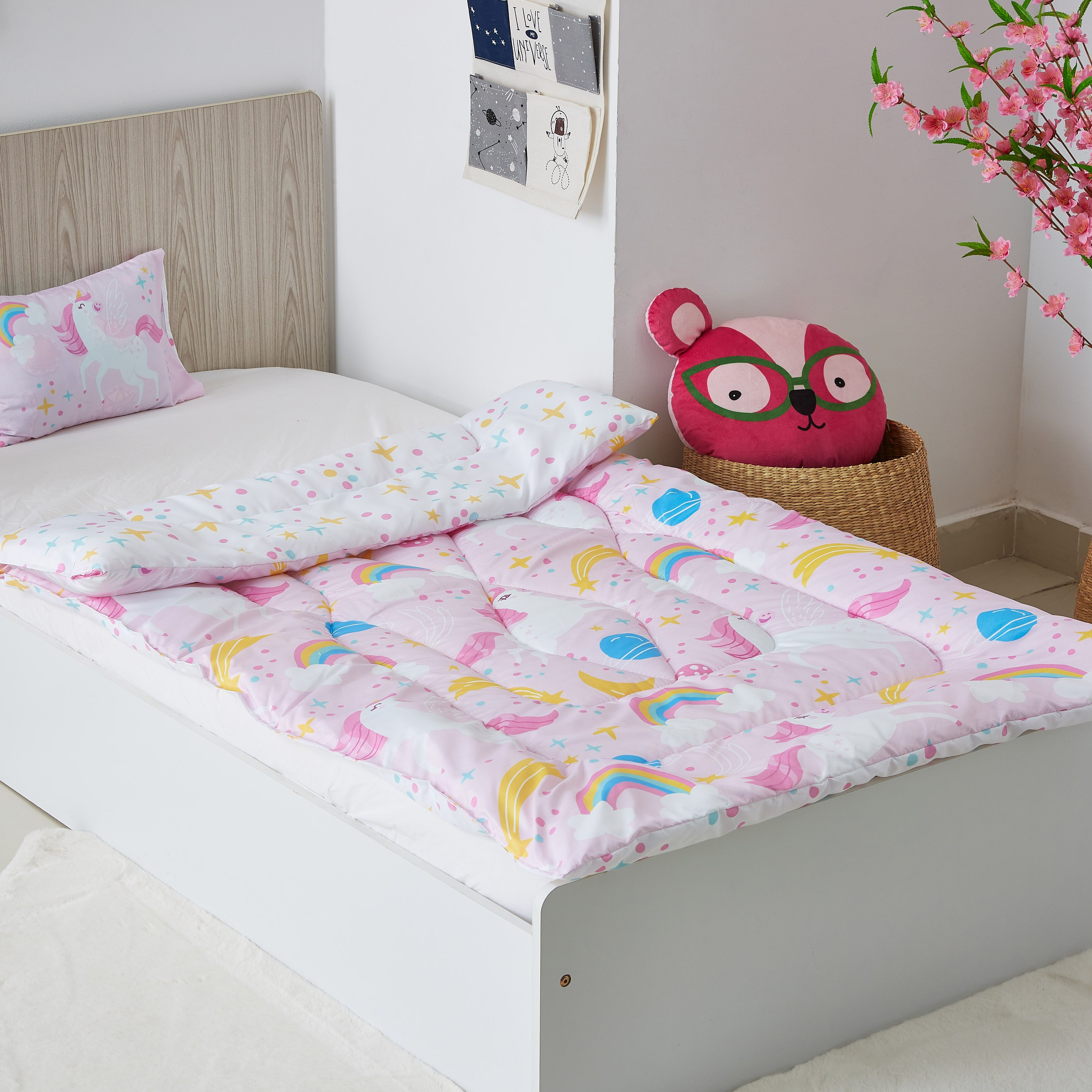 طقم لحاف كامل من قطعتين من موديش - 100x170 سم-hbxhomeware-hbxkidsandyouth-image-1