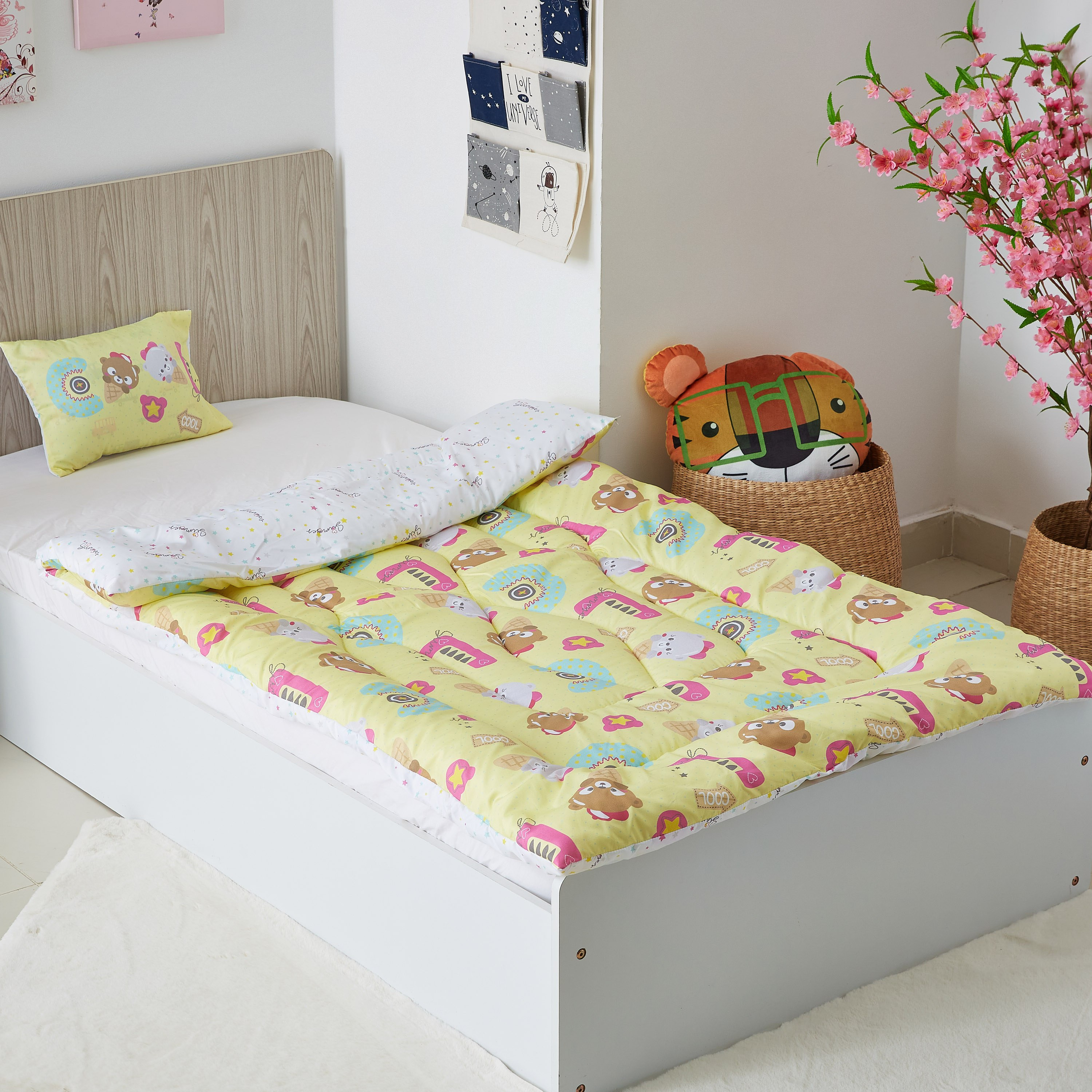 طقم لحاف كامل قطعتين من موديش - 100x170 سم-hbxhomeware-hbxkidsandyouth-image-1