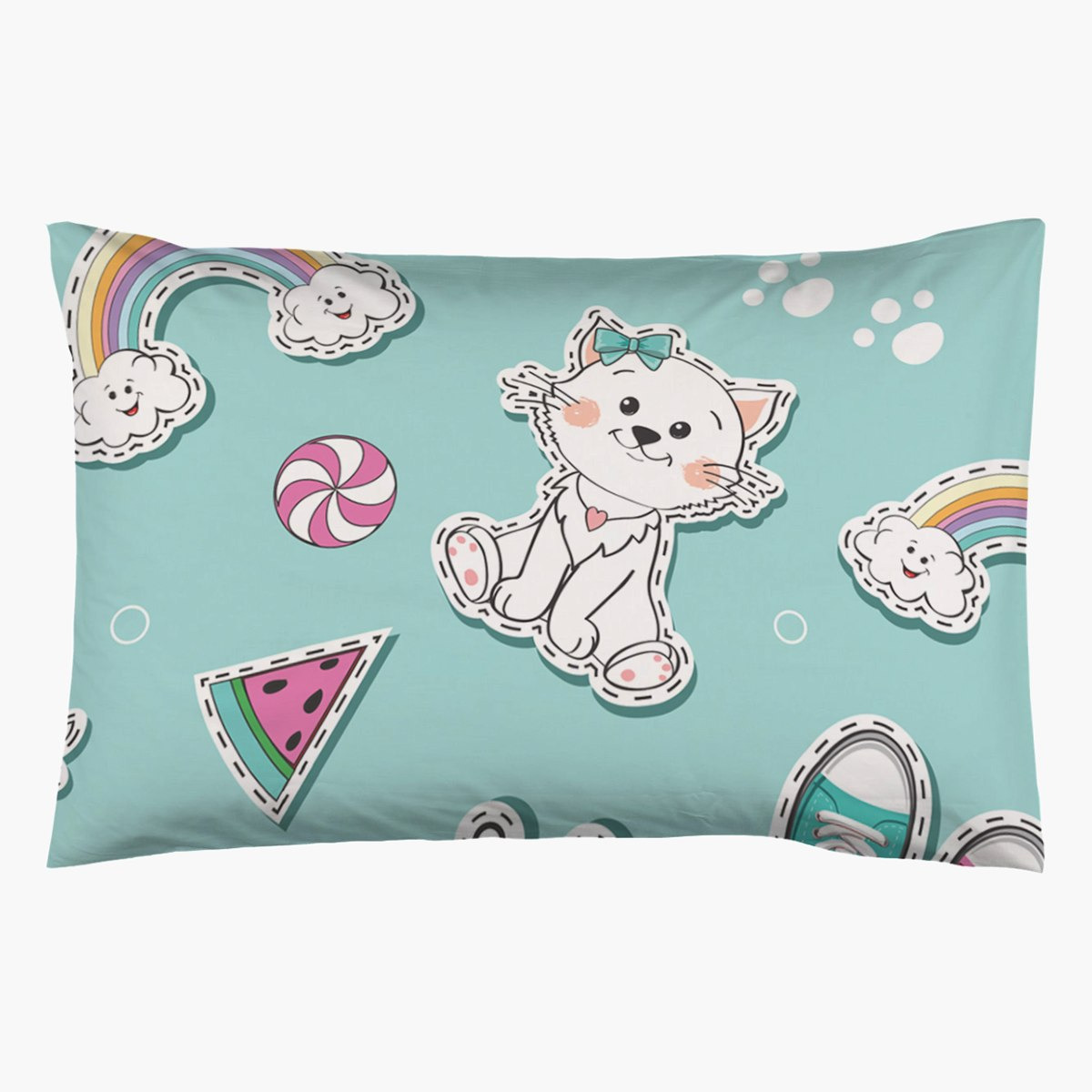 طقم لحاف سرير كامل ومصد للأطفال 4 قطع - 132x10 سم-hbxhomeware-hbxkidsandyouth-image-4