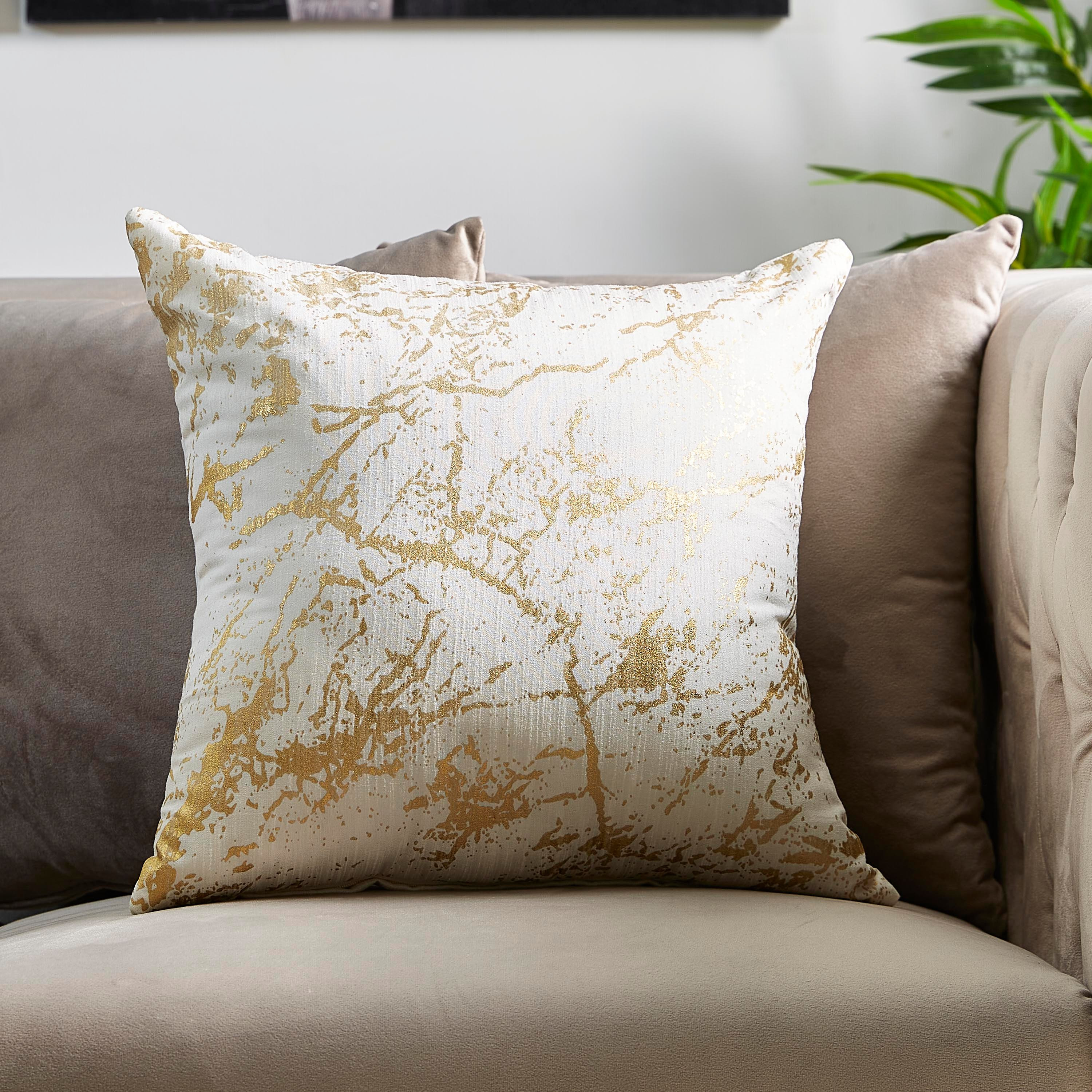 Art Deco Theo Dupioni Printed Cushion Cover - 40x40 cm-PROMO_HB_SA_SETFOR1299_270826-image-1
