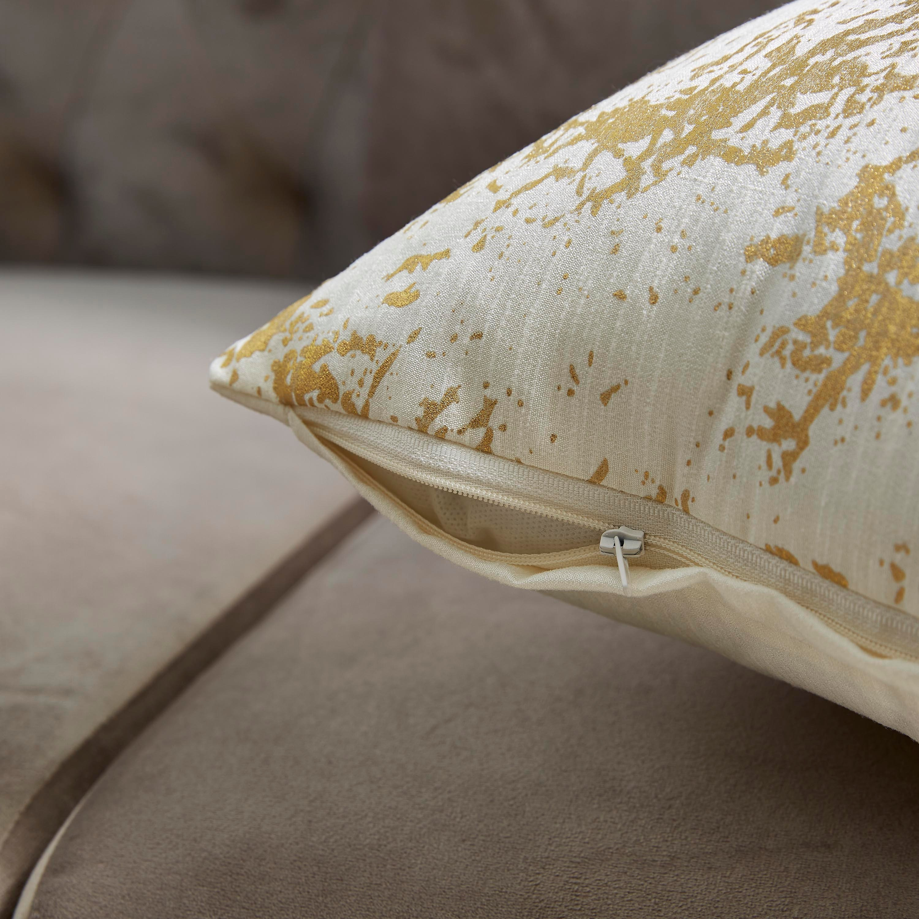 Art Deco Theo Dupioni Printed Cushion Cover - 40x40 cm-PROMO_HB_SA_SETFOR1299_270826-image-3