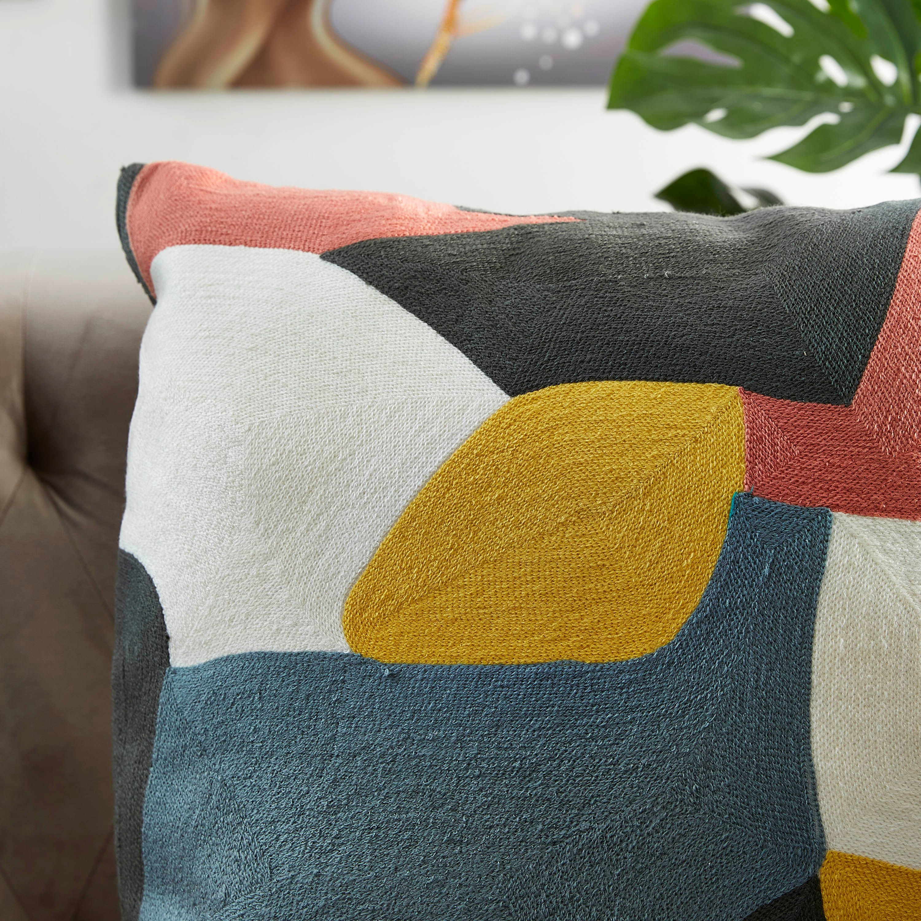 Eason Filled Cushion - 45x45 cm-hbxlivingroom-furnishings-cushionsandcovers-filledcushions-image-2