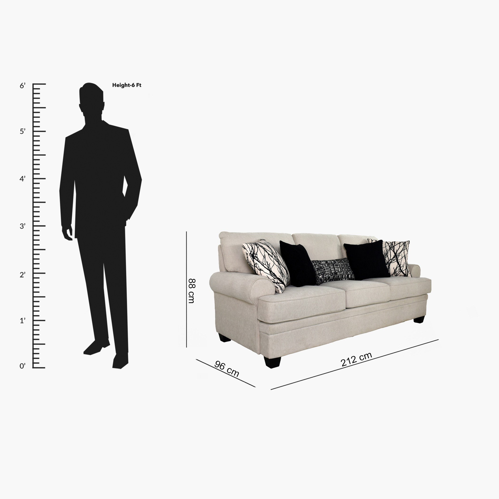 كنبة قماشيّة 3 مقاعد مع 5 وسائد من مونارك-hbxlivingroom-sofasandarmchairs-sofas-image-8
