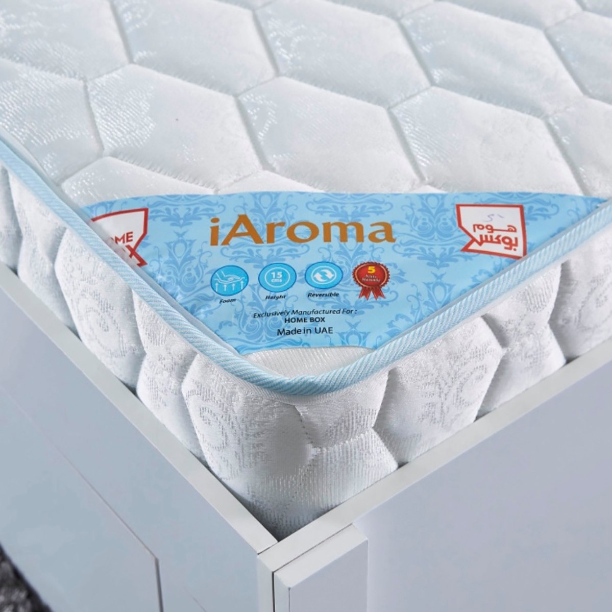 مرتبة فردية إسفنج للأطفال (4-12 سنة) من سليب إيز آي أروما - 90x190x15 سم-hbxfurniture-bedroom-mattresses-single-image-3