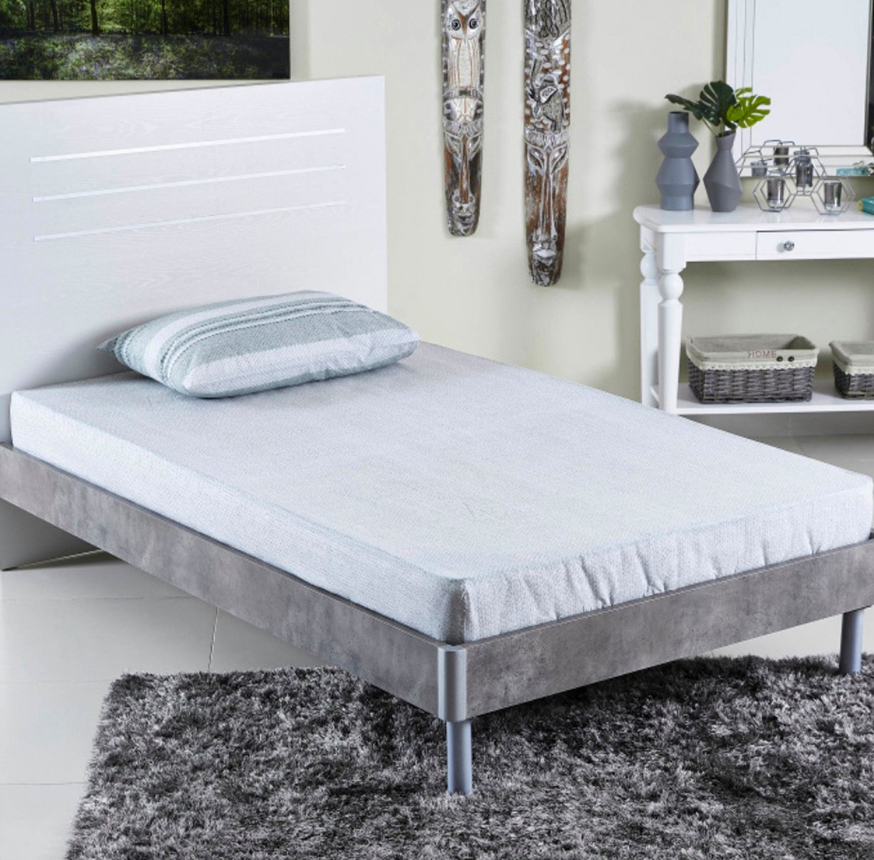 مرتبة إسفنج مقاس كينج من آي أروما - 180x200x15 سم-hbxfurniture-mattresses-king-image-6