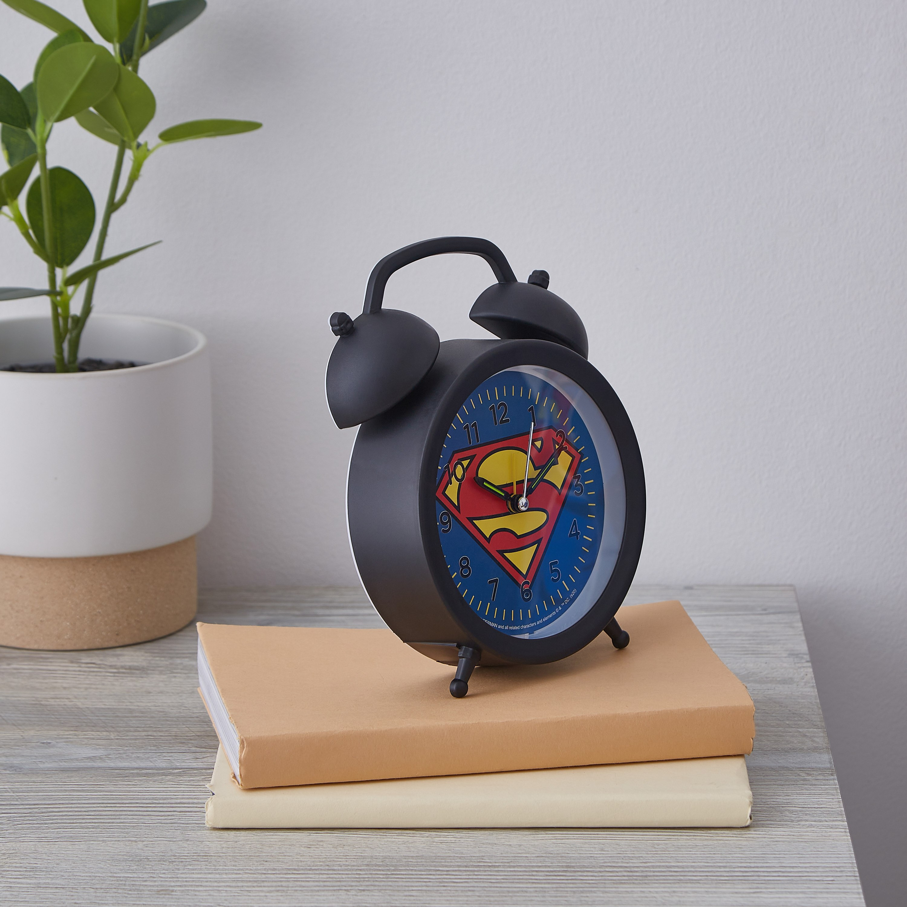 منبه سوبرمان 10 سم - جاستيس ليج-hbxhomeware-hbxkidsandyouth-image-2