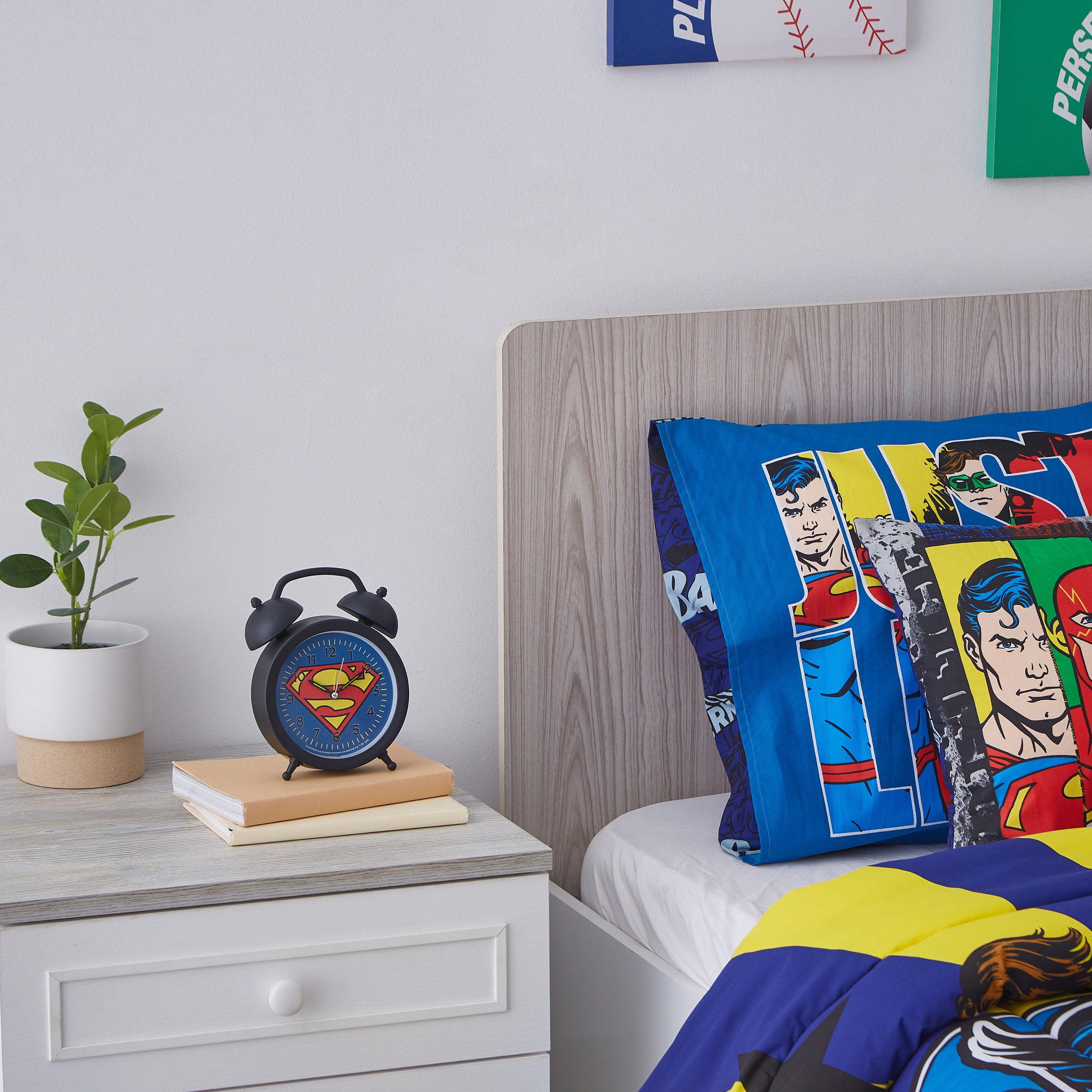 منبه سوبرمان 10 سم - جاستيس ليج-hbxhomeware-hbxkidsandyouth-image-5