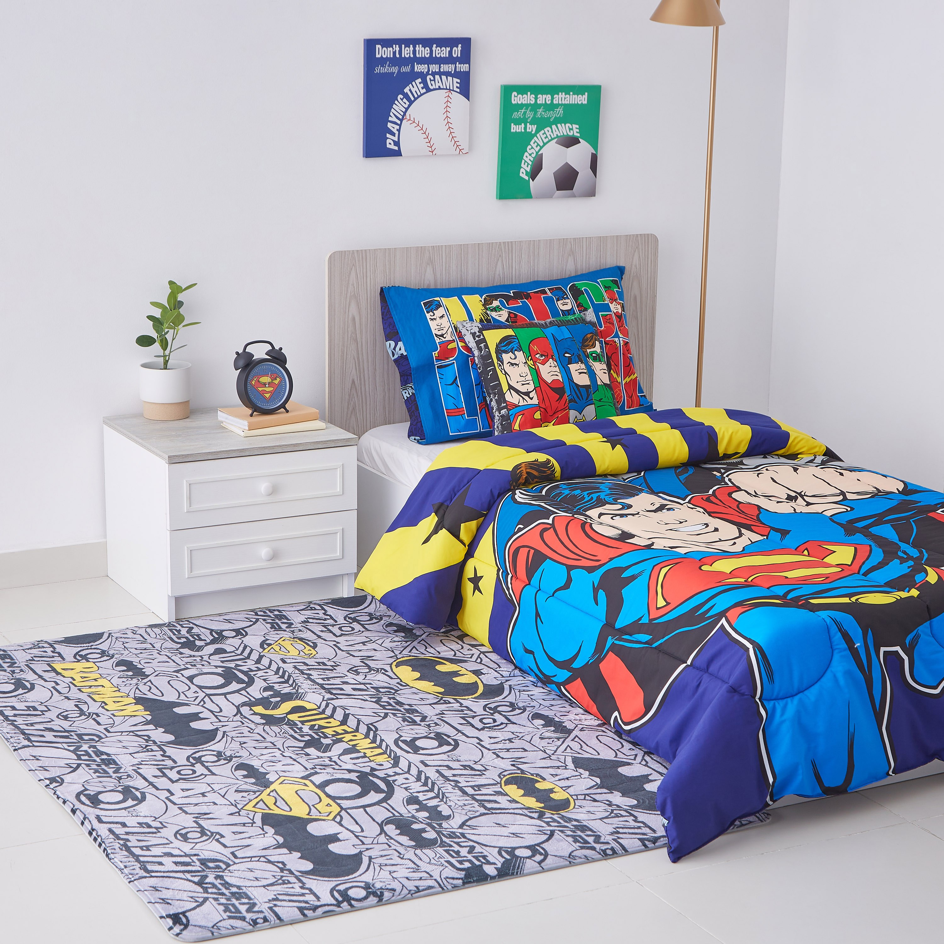 سجادة باتمان من جاستيس ليج - 75x95 سم-hbxhomeware-hbxkidsandyouth-image-4