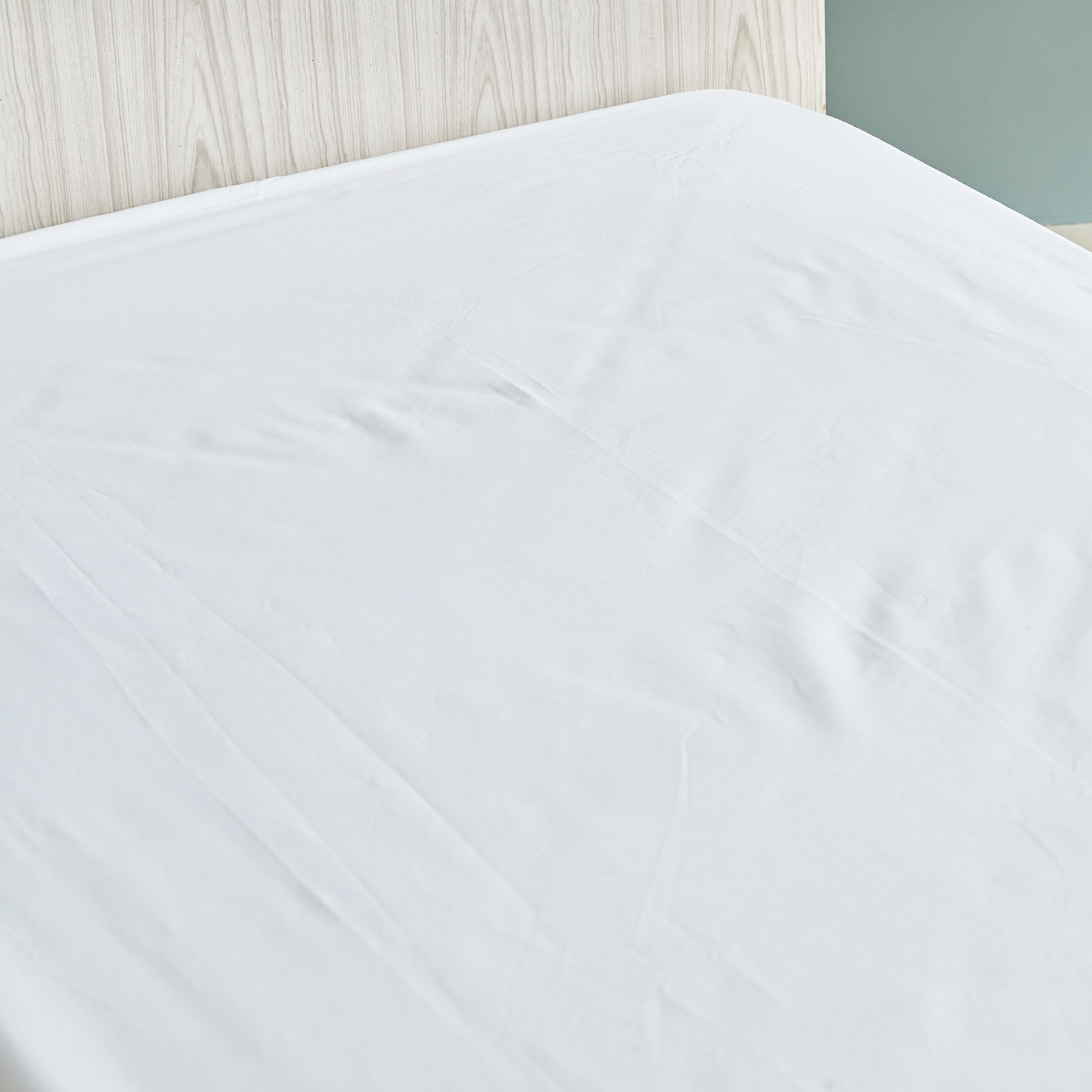 شرشف مطاطي فردي سادة قطن من إسينشيال - 90x200+25 سم-hbxhomeware-hbxbedroom-image-5