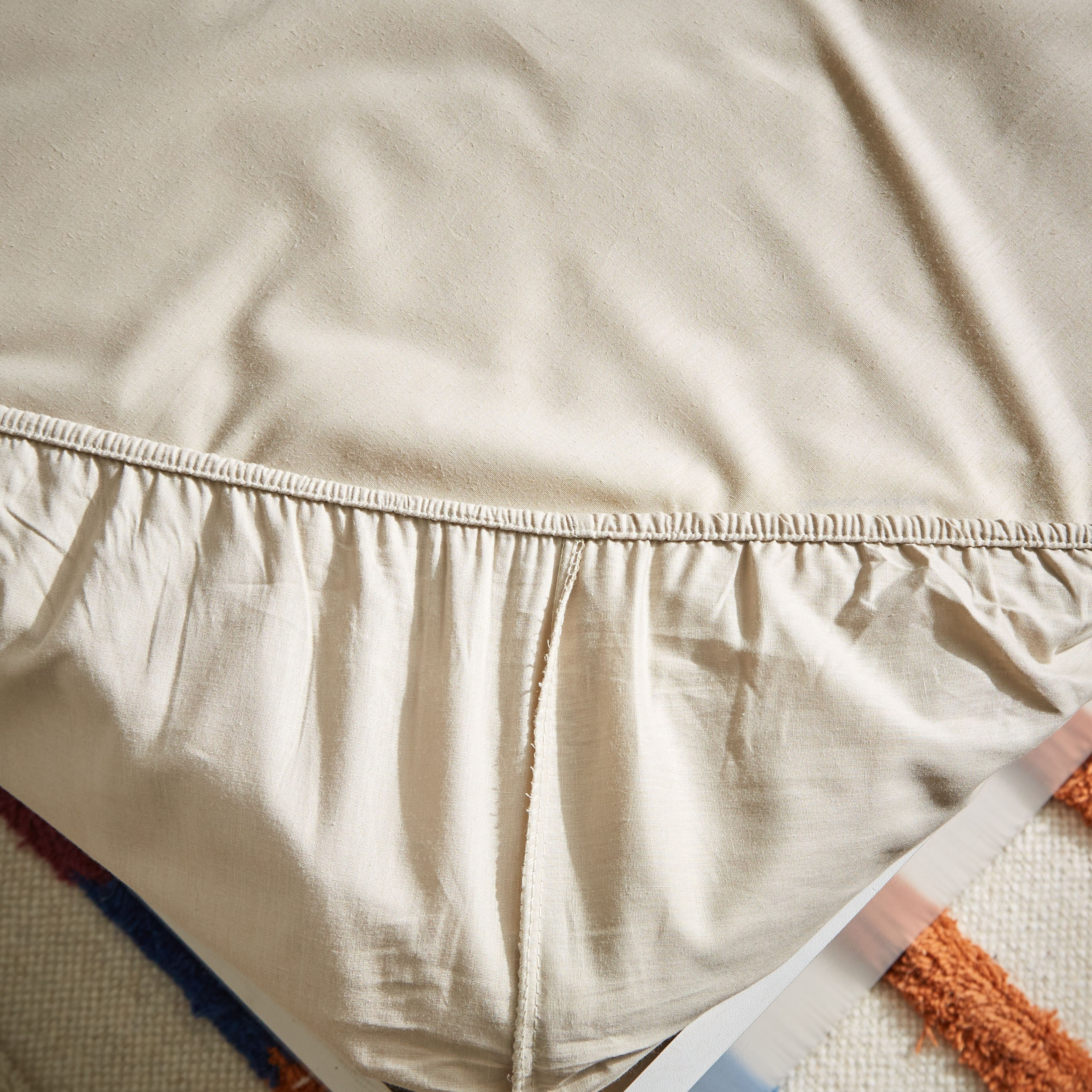 شرشف مطاطي فردي سادة قطن من إسينشيال - 90x200 سم-hbxhomeware-hbxbedroom-image-6
