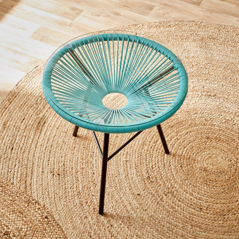 Cape Glass Top Outdoor Side Table-Chairs-image-2