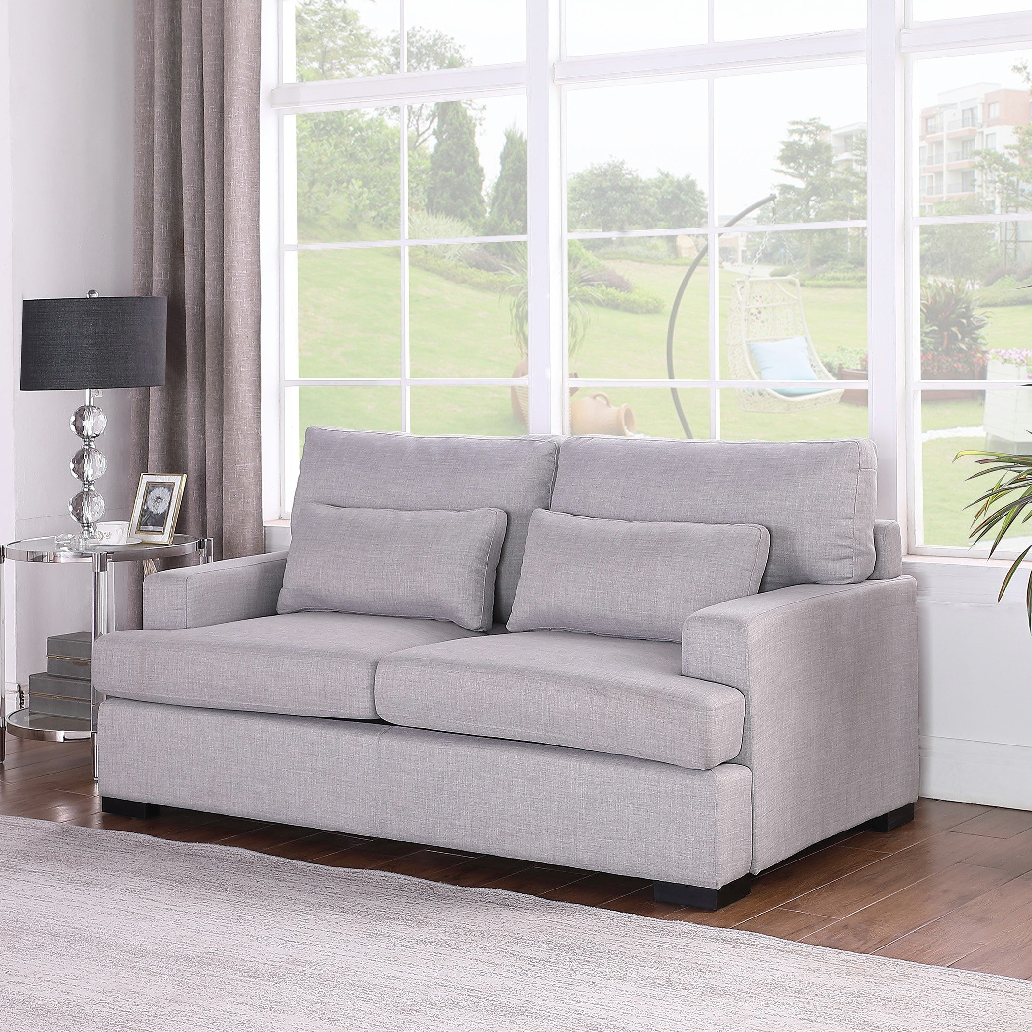 كنبة قماشيّة مقعدين مع وسادتين من غراهام-hbxlivingroom-sofasandarmchairs-sofas-image-2