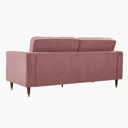 Sloan 3-Seater Velvet Sofa with 2 Cushions-Sofas-image-3