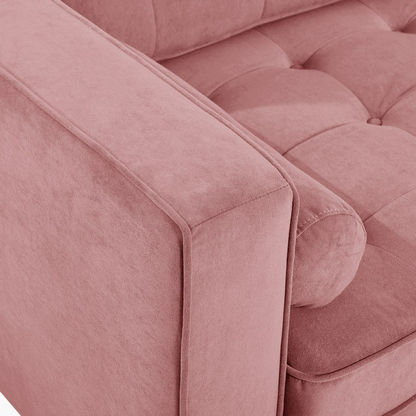 Sloan 3-Seater Velvet Sofa with 2 Cushions-Sofas-image-4