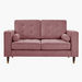 Sloan 2-Seater Velvet Sofa with 2 Cushions-Sofas-thumbnail-1