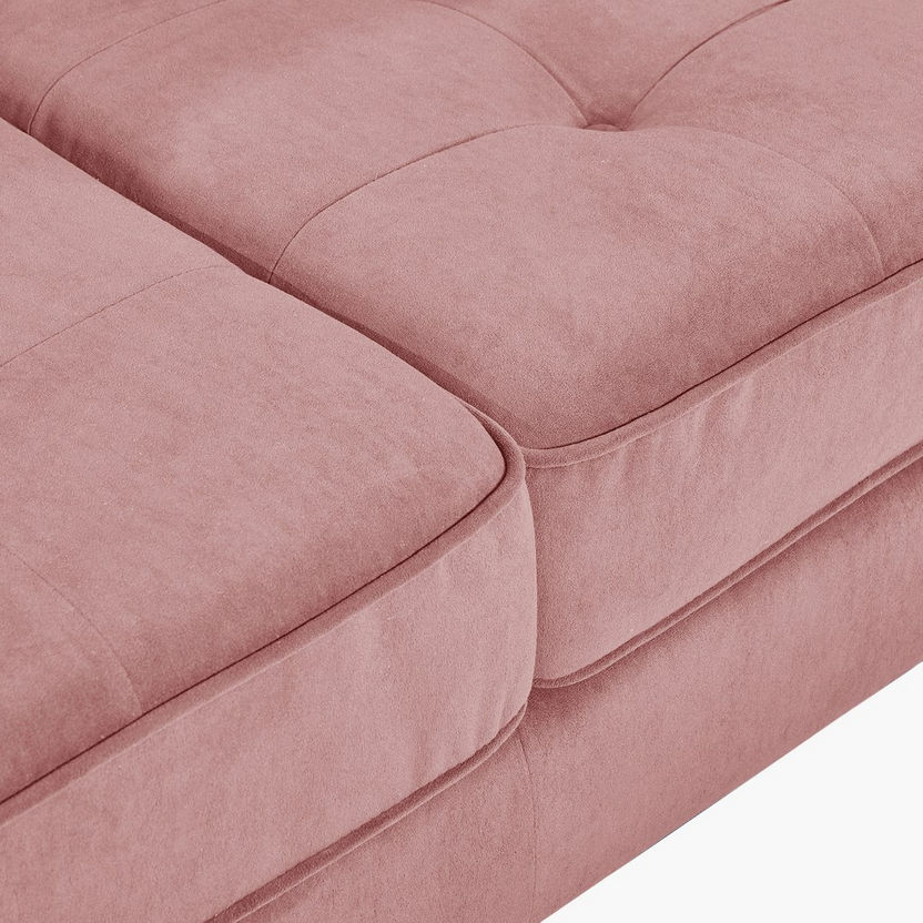 Sloan 2-Seater Velvet Sofa with 2 Cushions-Sofas-image-5