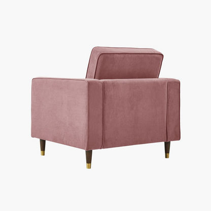 Sloan 1-Seater Velvet Sofa-Armchairs-image-2