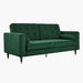 Sloan 3-Seater Velvet Sofa with 2 Cushions-Sofas-thumbnail-1