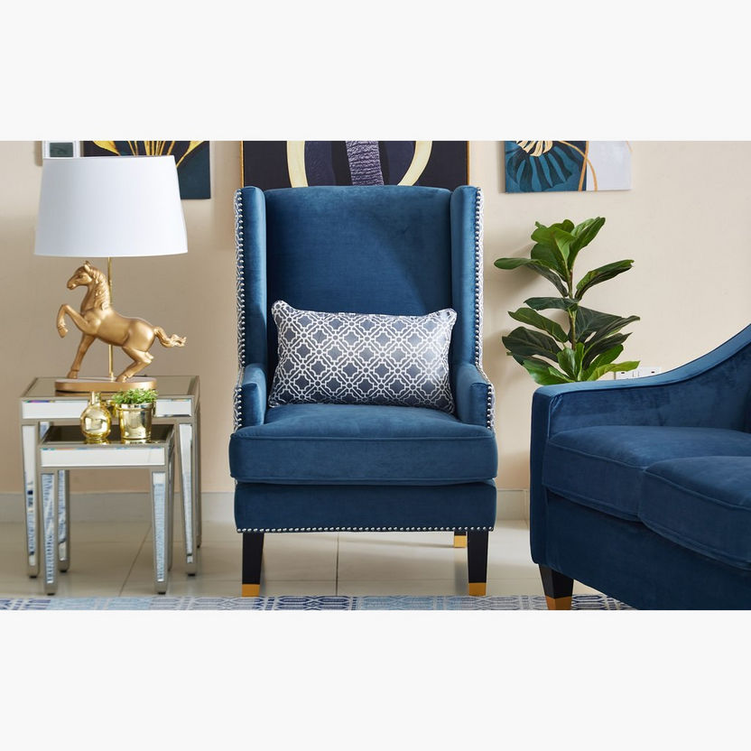Charlotte 1-Seater Sofa with Cushion-Armchairs-image-1