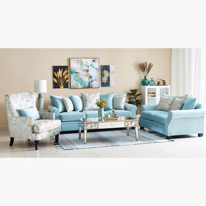 Mirage 3-Seater Sofa with 7 Cushions