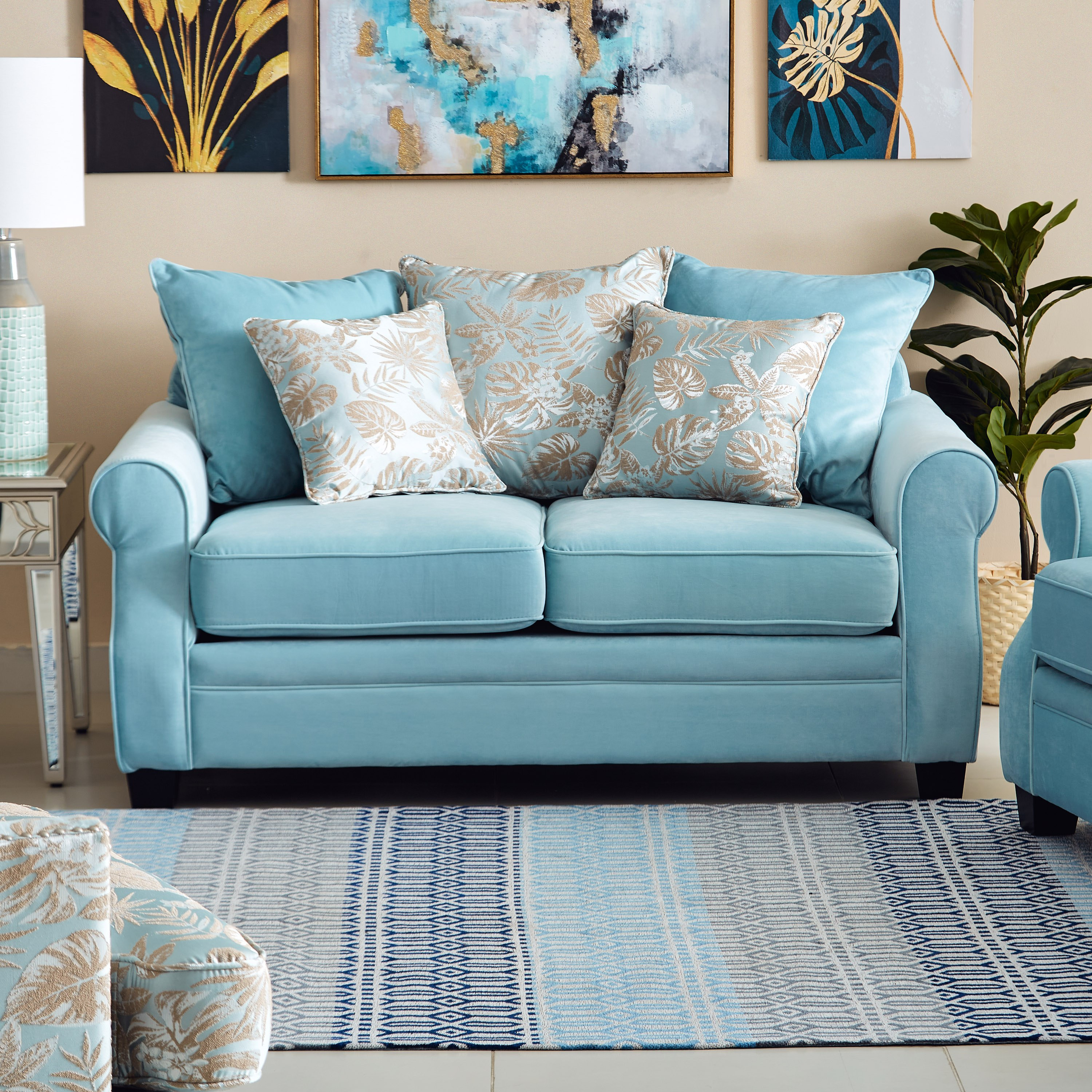 كنبة مقعدين بـ5 وسائد من ميراج-hbxlivingroom-sofasandarmchairs-sofas-image-2