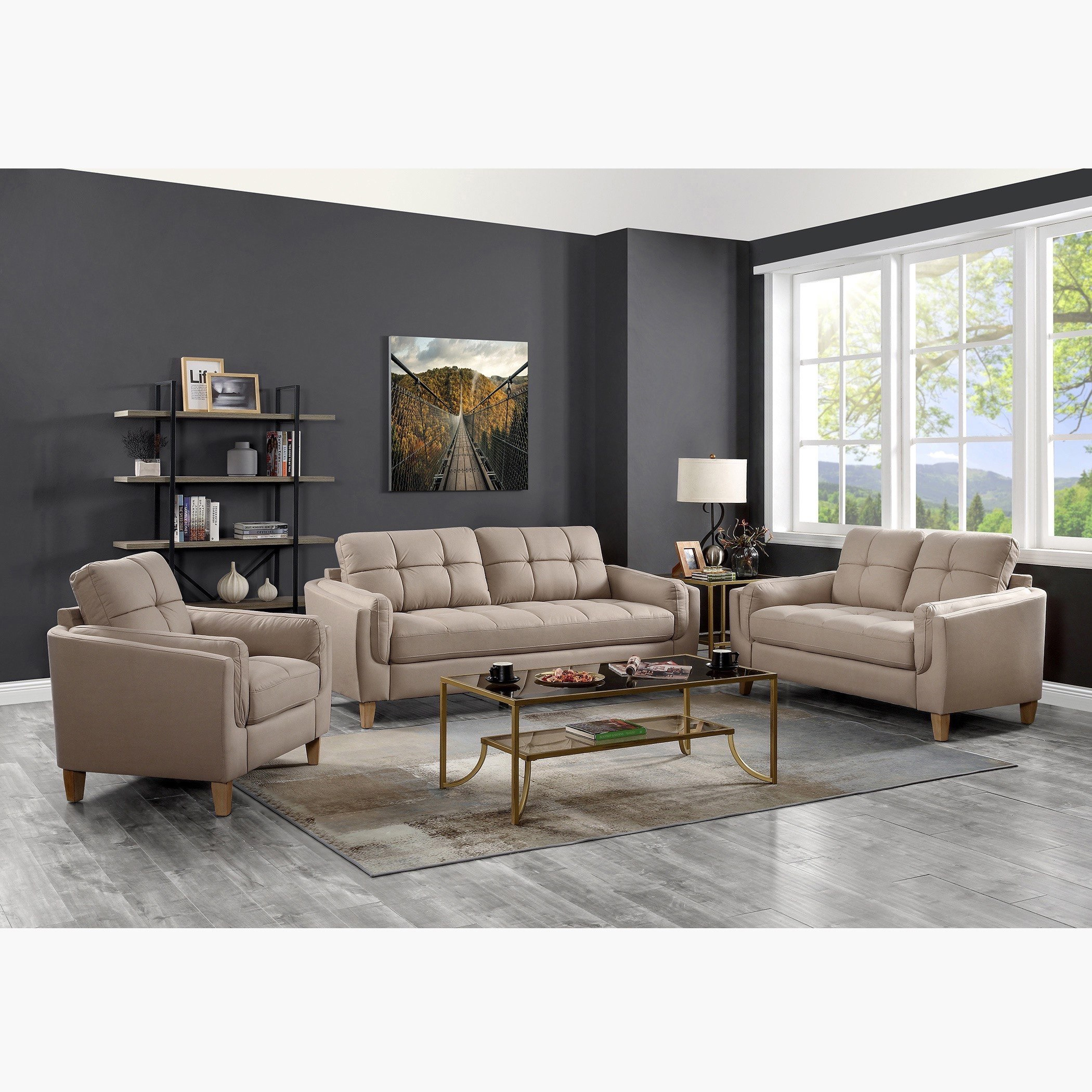 كنبة مخمليّة 3 مقاعد من آرلينجتون-hbxlivingroom-sofasandarmchairs-sofas-image-3