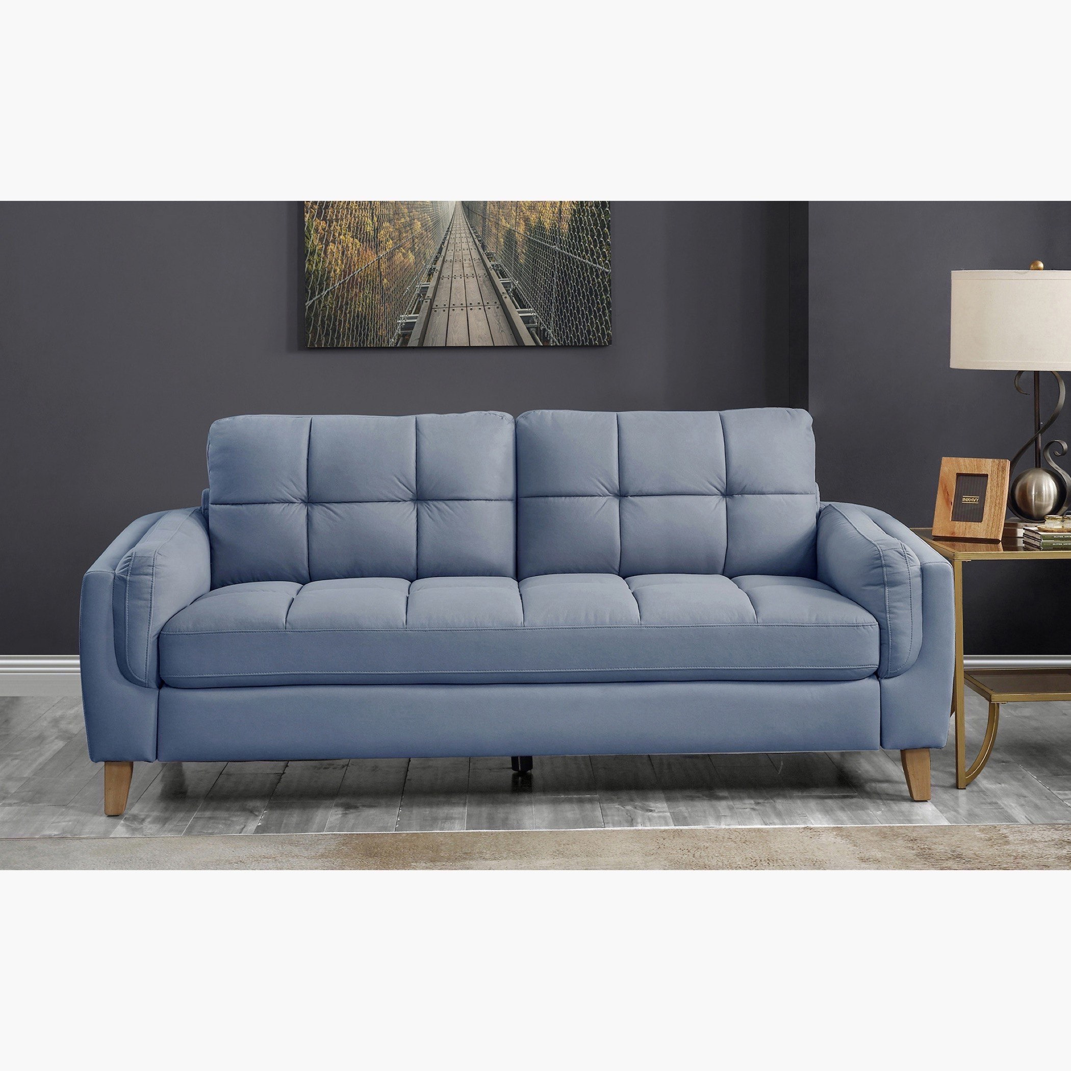 كنبة مخمليّة 3 مقاعد من آرلينجتون-hbxlivingroom-sofasandarmchairs-sofas-image-1
