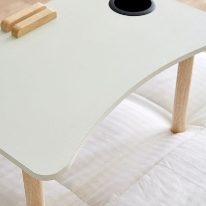 Multipurpose Laptop Table with Tablet and Cup Holder
