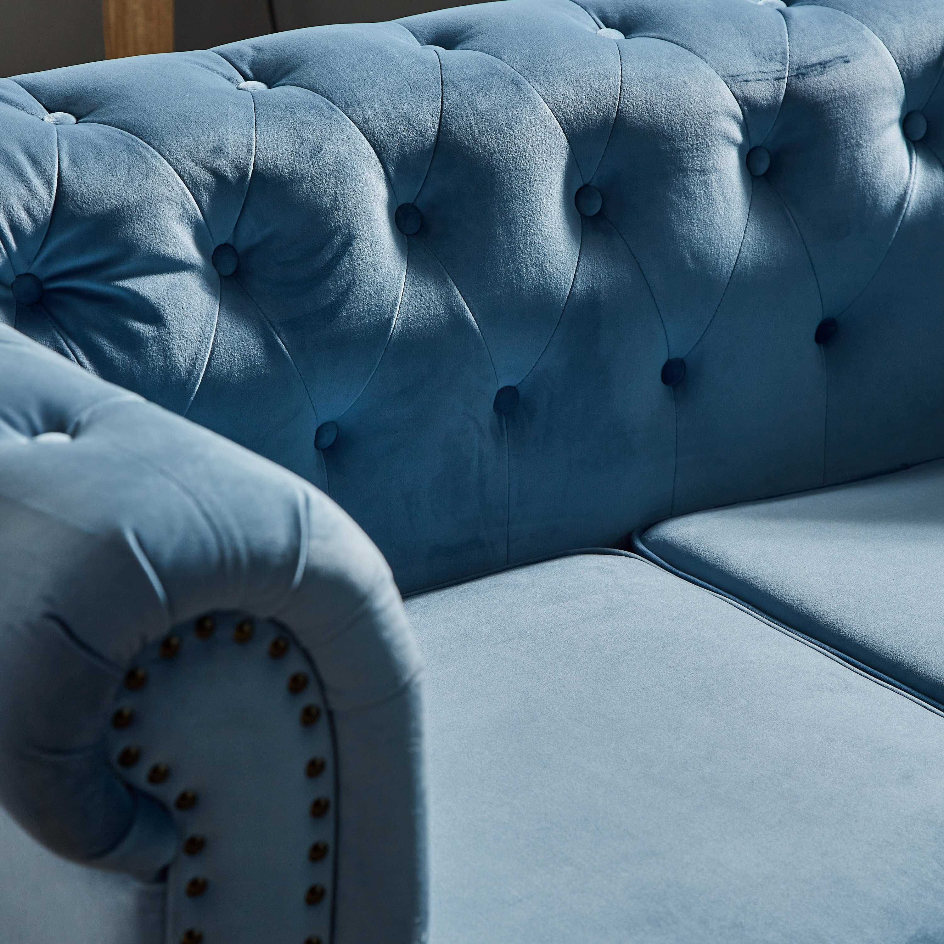 كنبة مخمل مقعدين بوسادتين من صوفيا-hbxlivingroom-sofasandarmchairs-sofas-image-5