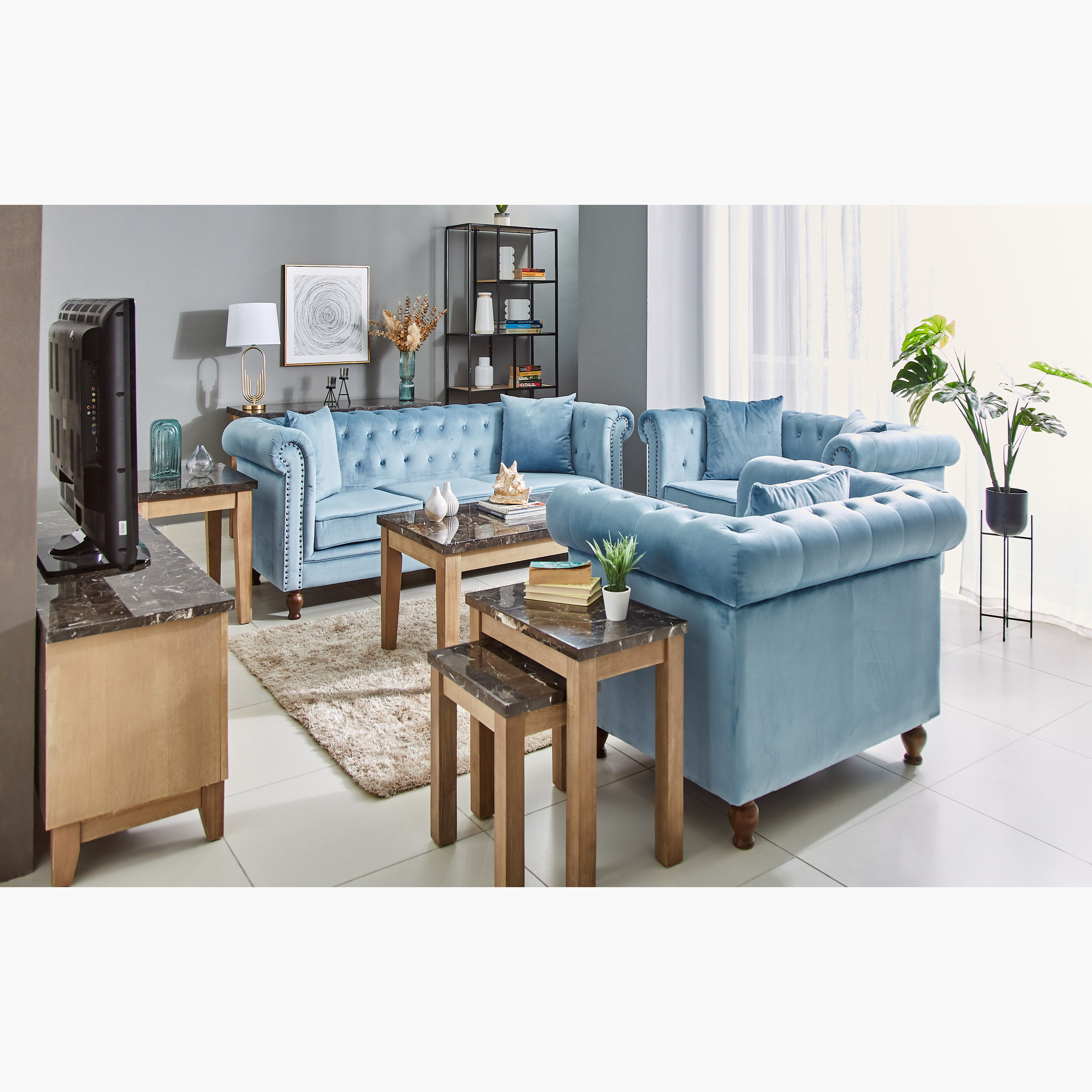 كنبة مخمل مقعدين بوسادتين من صوفيا-hbxlivingroom-sofasandarmchairs-sofas-image-6