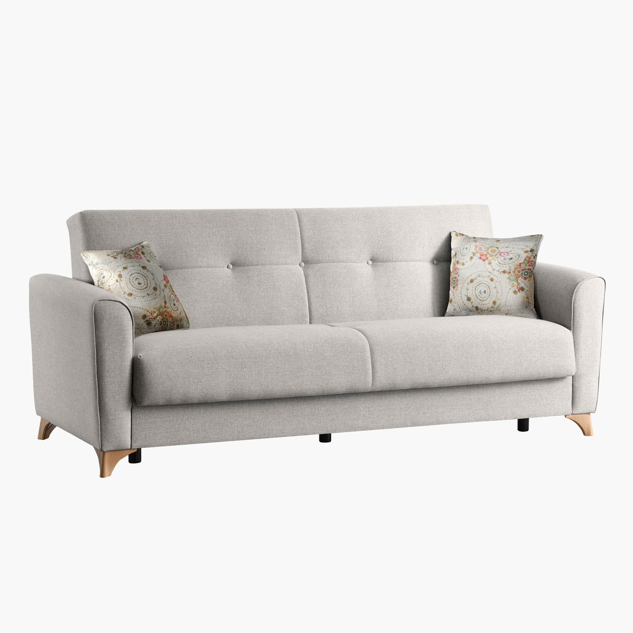 طقم كنب سرير قماشي 3+2+1 مقاعد مع وحدة تخزين و5 وسائد من كونكورد-hbxlivingroom-sofasandarmchairs-sofas-image-2