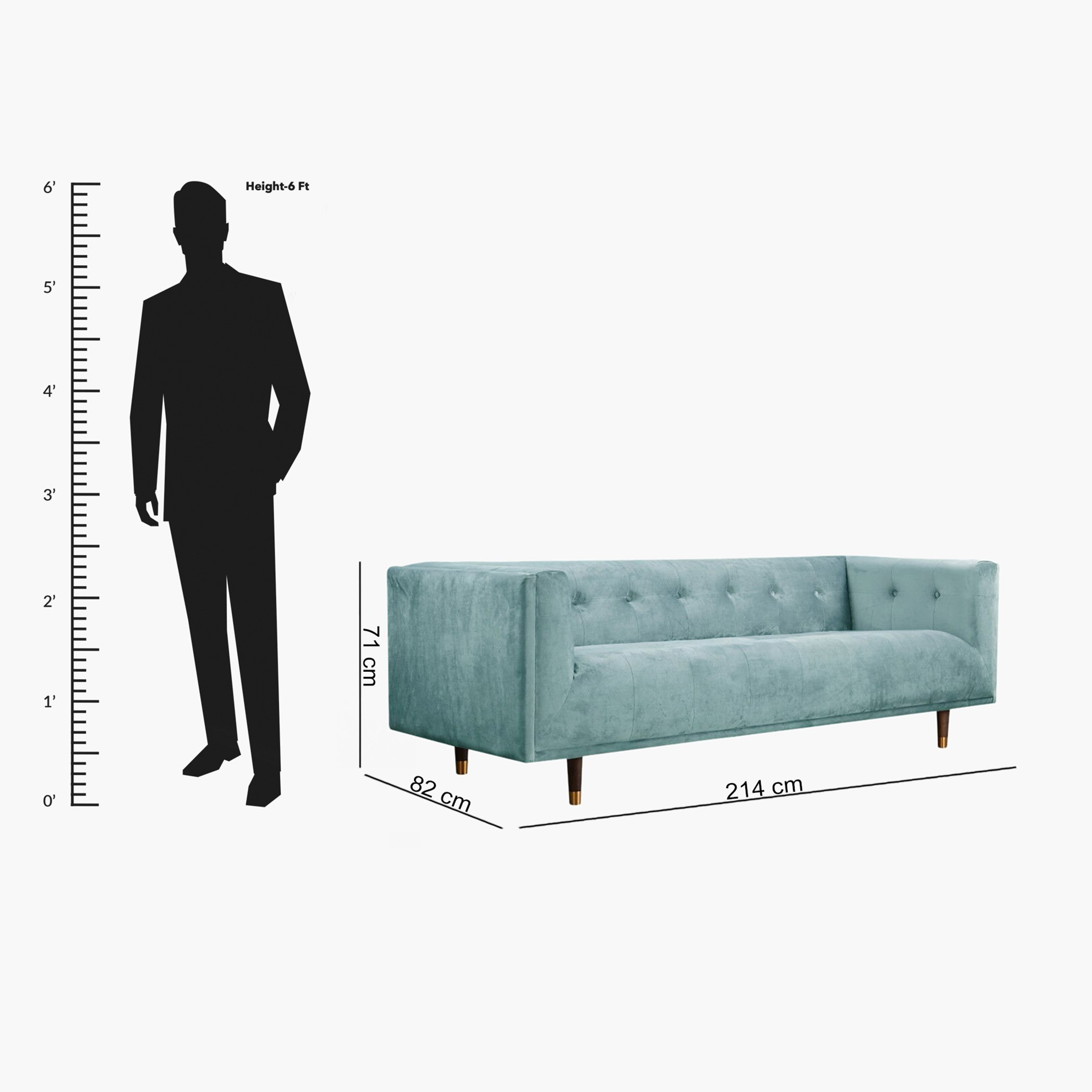 كنبة مخمليّة 3 مقاعد من كريستينا -hbxlivingroom-sofasandarmchairs-sofas-image-8