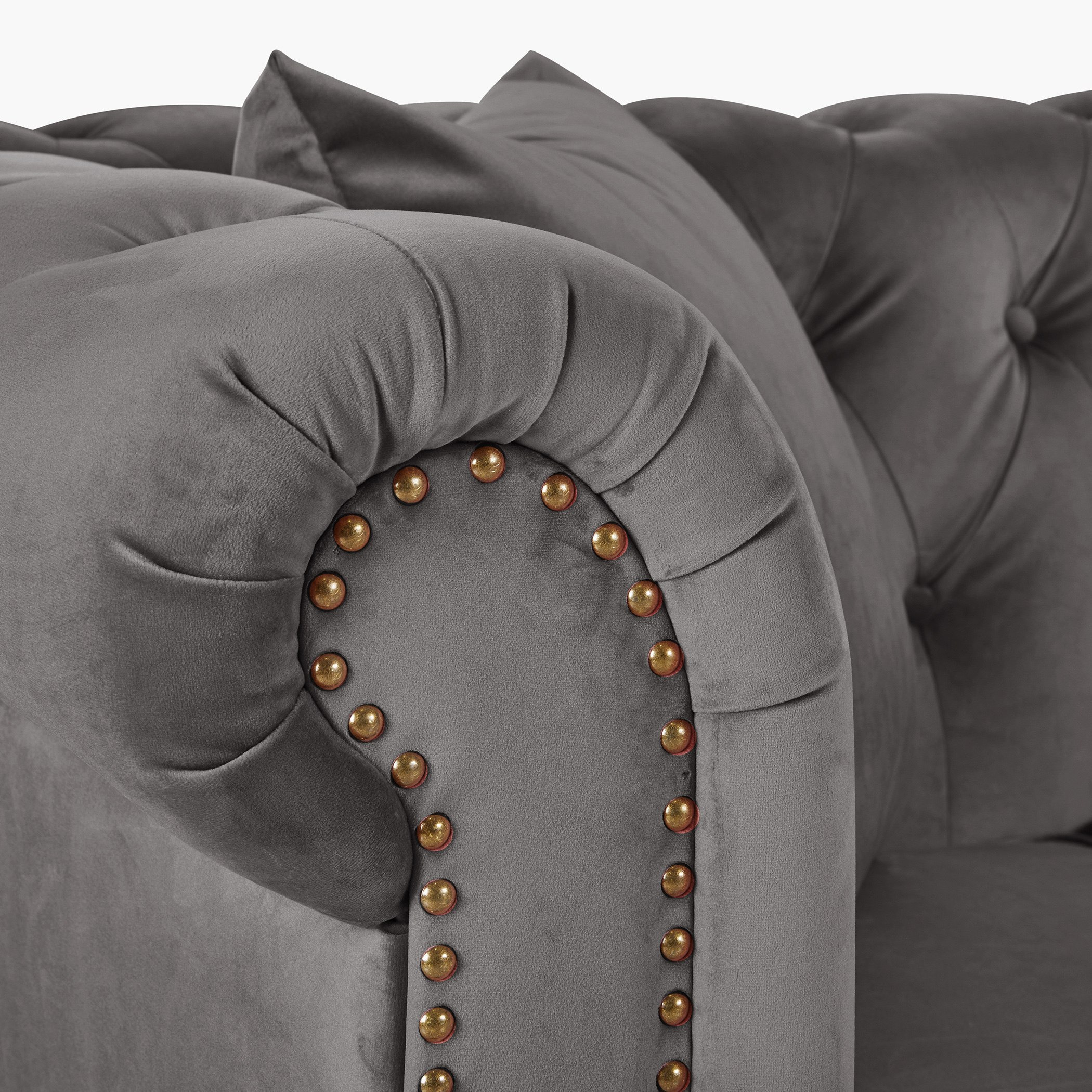 كنبة مخمليّة مقعدين مع وسادتين من صوفيا-hbxlivingroom-sofasandarmchairs-sofas-image-3